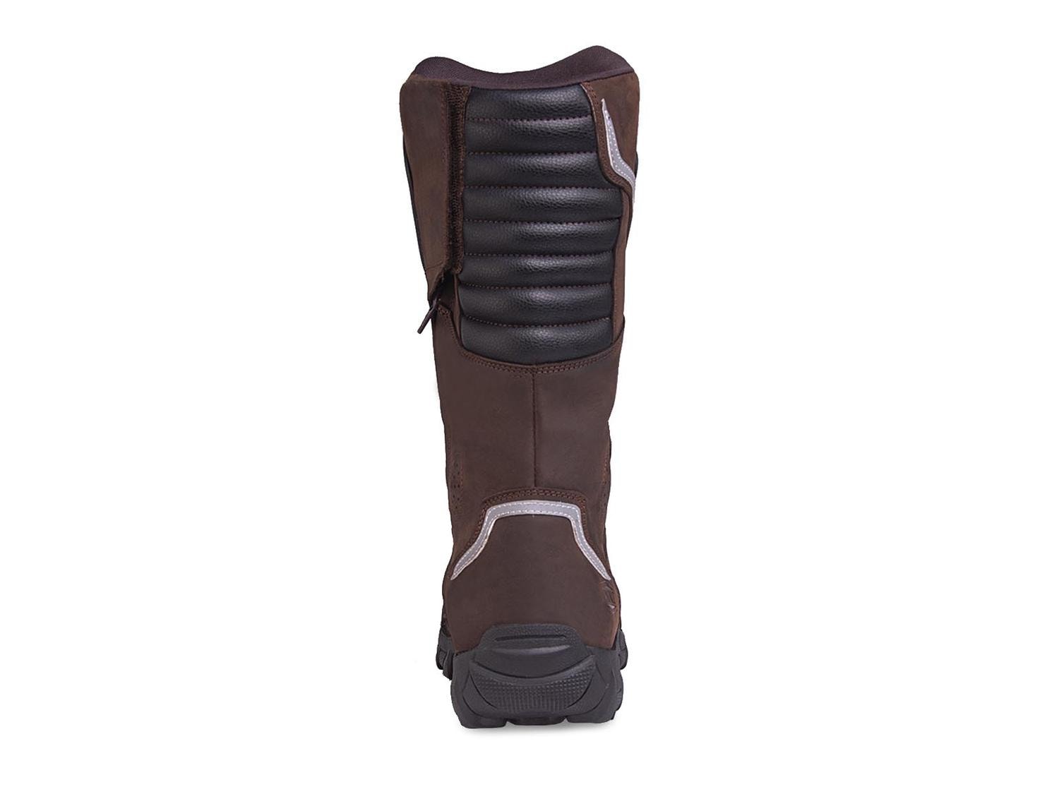 Botas Hombre Moto Biker Doble proposito Workland 76227 café — imagen 6