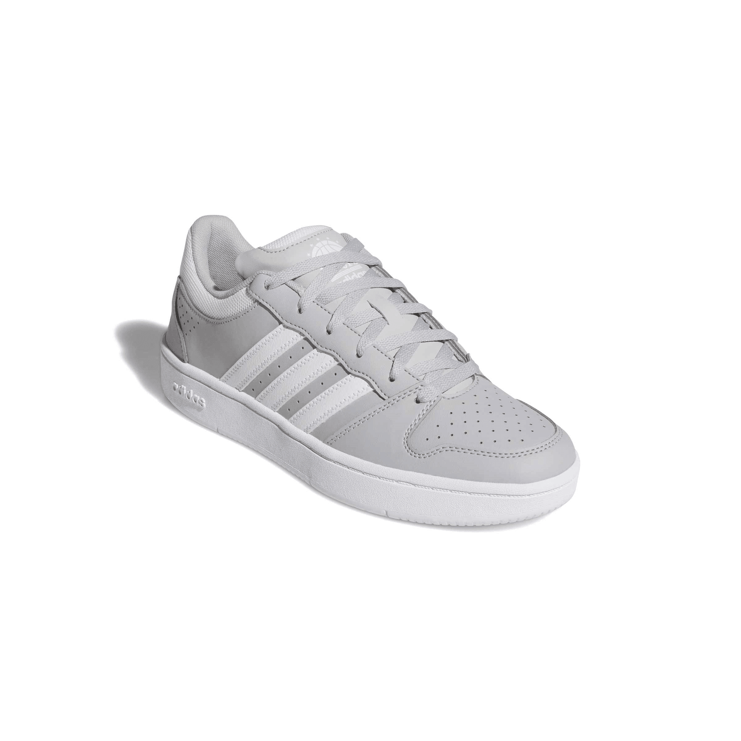 Tenis Adidas Hoops Classic Hombre Casual Gris Caballero — imagen 2