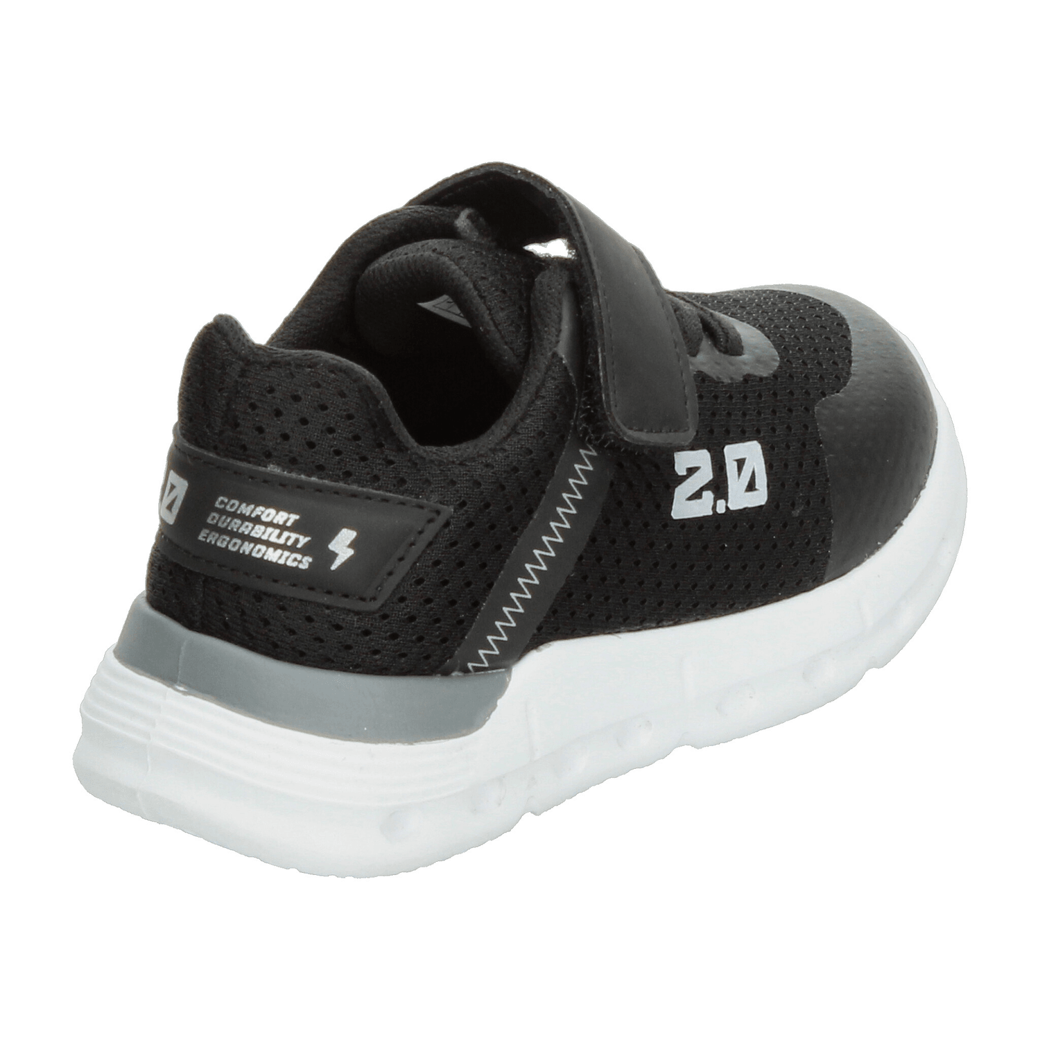 Tenis Vavito Niño Deportivo Running Casual Ajuste Cómodo Moda Negro Infantil T18-22 — imagen 3