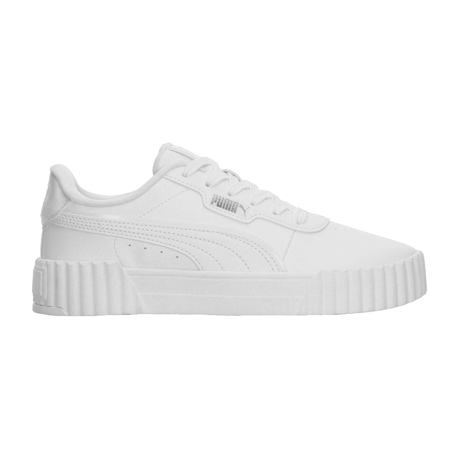 Tenis Niña Puma Carina 3.0 Blanco Casual Infantil T22-25 — imagen 2