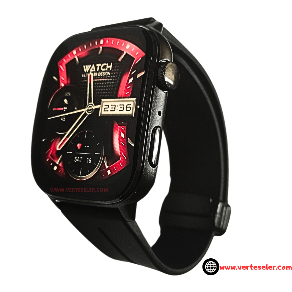 Reloj inteligente G-tide S6 pro smartwatch, pantalla curva amoled, con 3 correas y una pulsera regalo, llamadas, notificaciones — imagen 6