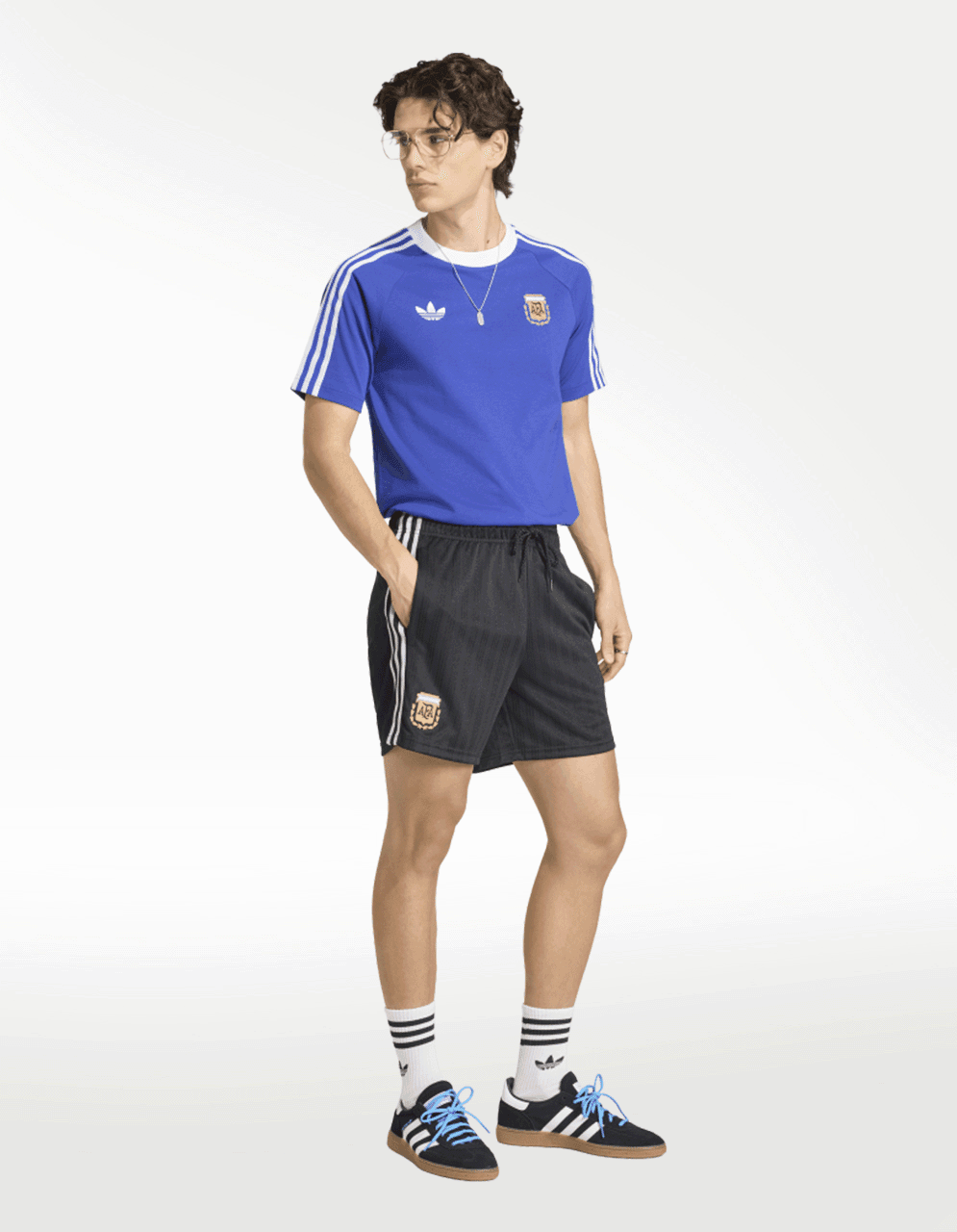 Playera Adidas AFA Argentina OG Multicolor - Mujer — imagen 7