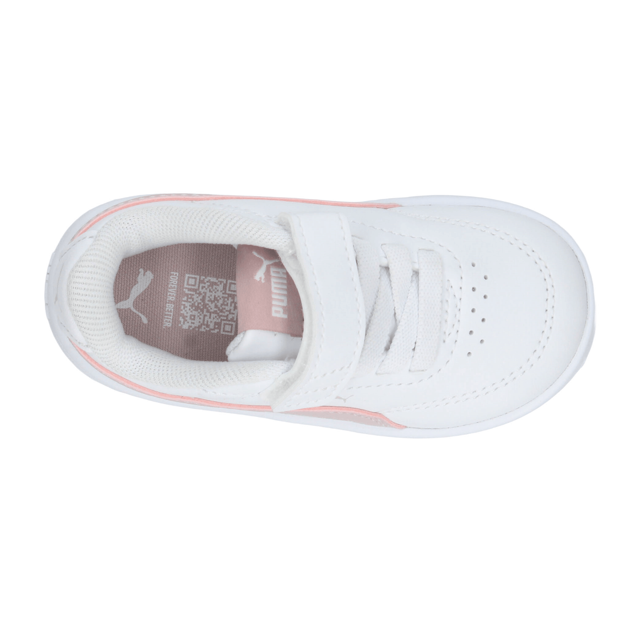 Tenis Puma Court Classic Niña Casual Blanco Infantil T10-17 — imagen 14