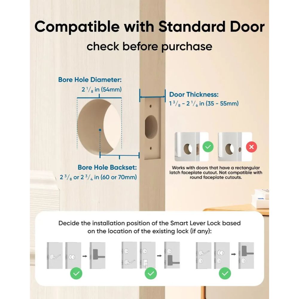 Cerradura Eufy Smart Lock C33 - Niquel — imagen 6