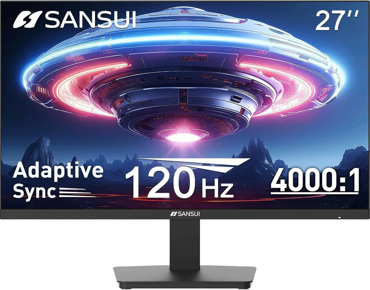 Sansui ES-27F2 Monitor de 27" Full HD 1080p 120 Hz — imagen 2