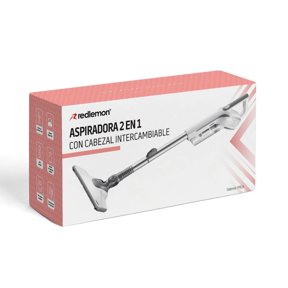Aspiradora Alámbrica 2 en 1: Vertical y de Mano para Pelo de Perro, Gato, Polvo y más, con Cabezal Giratorio, Incluye Filtro HEPA y Repuesto — imagen 5