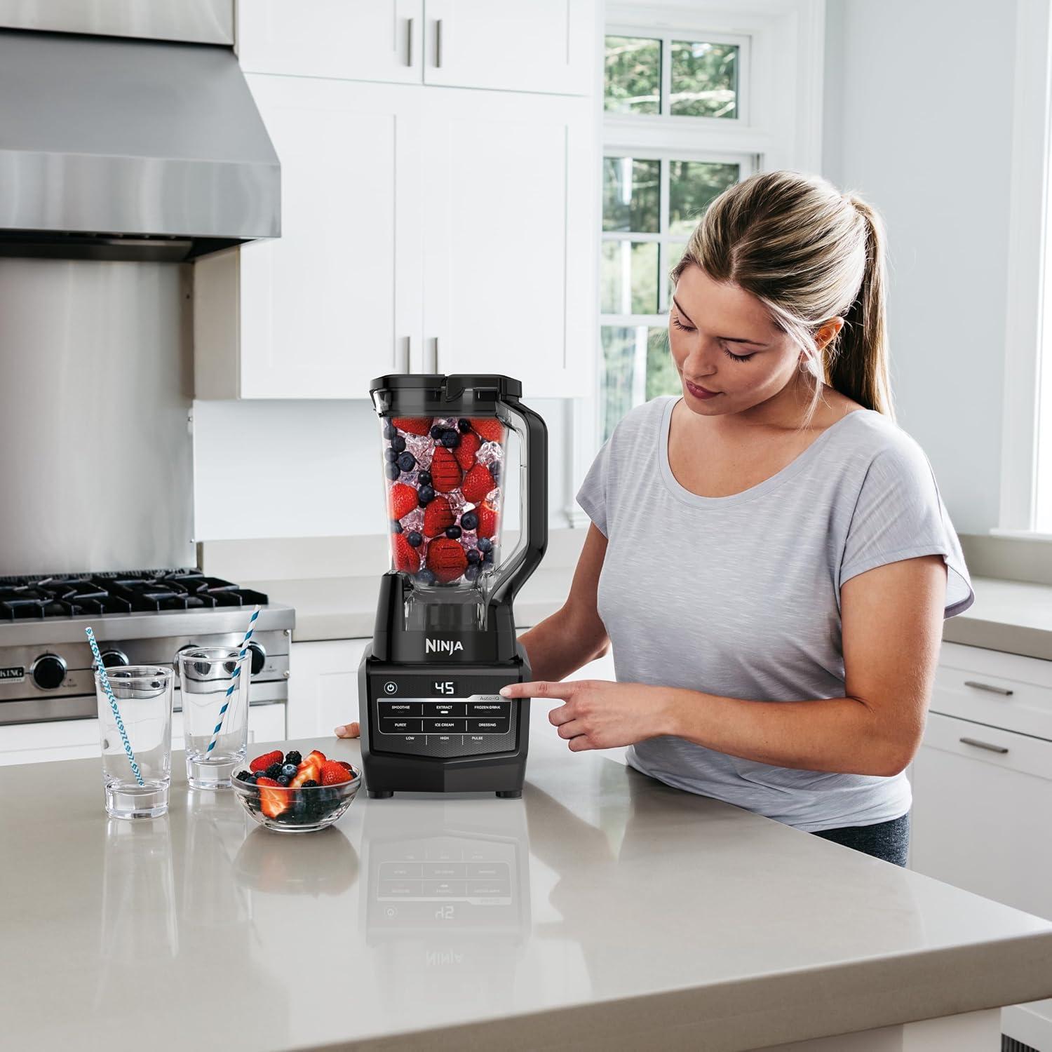 Licuadora Ninja Duo Auto IQ 1100W con Vaso Individual Negro BN642 — imagen 3