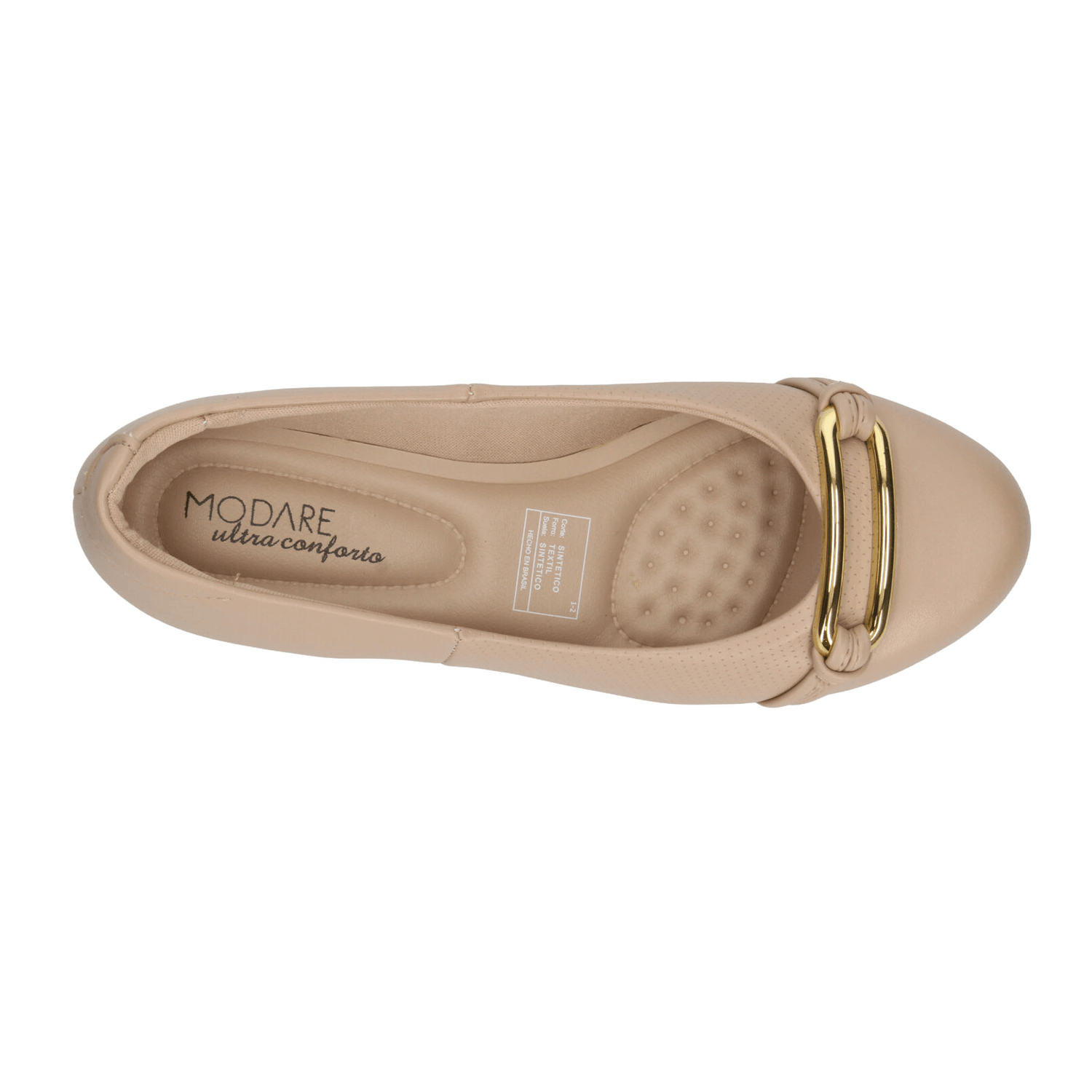 Flat Modare Dama Nude Casual Confort Mujer — imagen 9