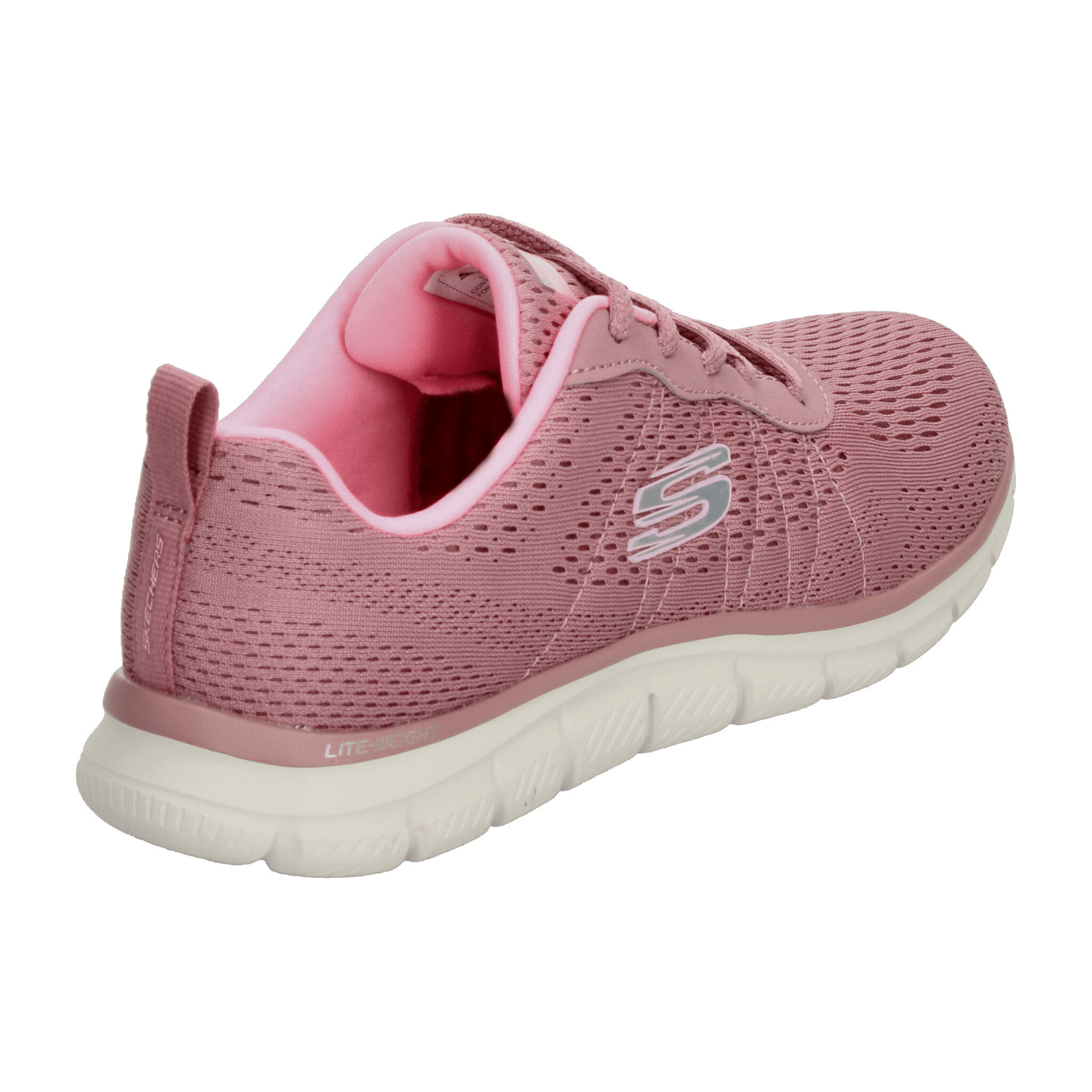 Tenis Dama Skechers Rosa Deportivo Mujer — imagen 4