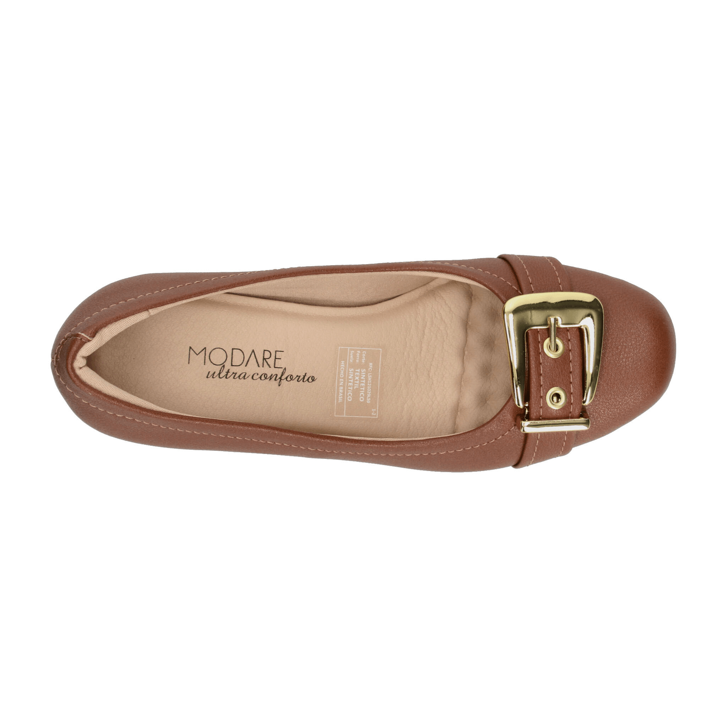 Zapato Modare Dama Formal Casual Tacón Café Mujer — imagen 8