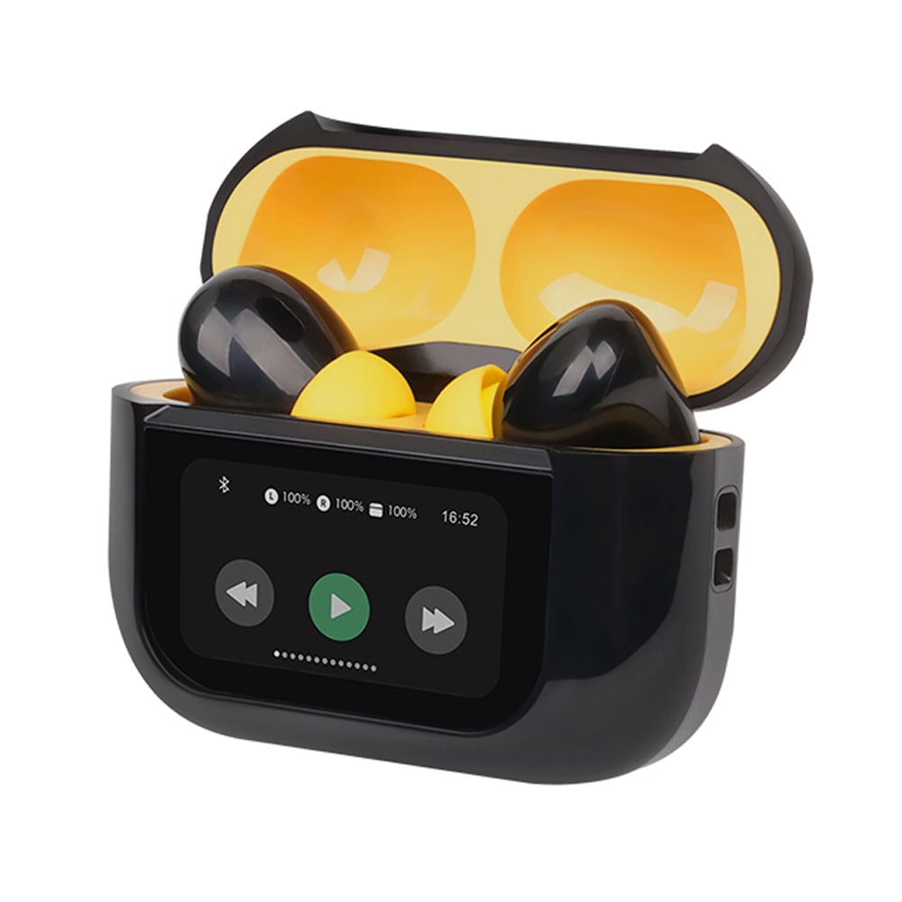 Audifonos Inalámbricos Tws Tracker STF 30hrs Uso Pantalla LCD Táctil — imagen 3