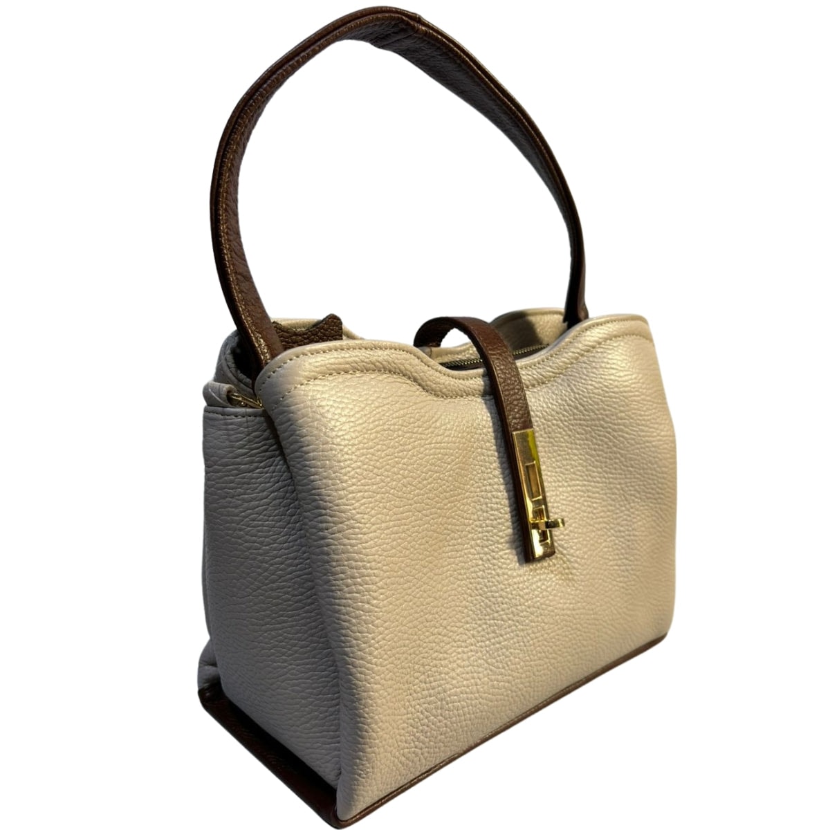 Bolso De Mano Clutch Para Mujer De Piel Legitima Original Samantha — imagen 4