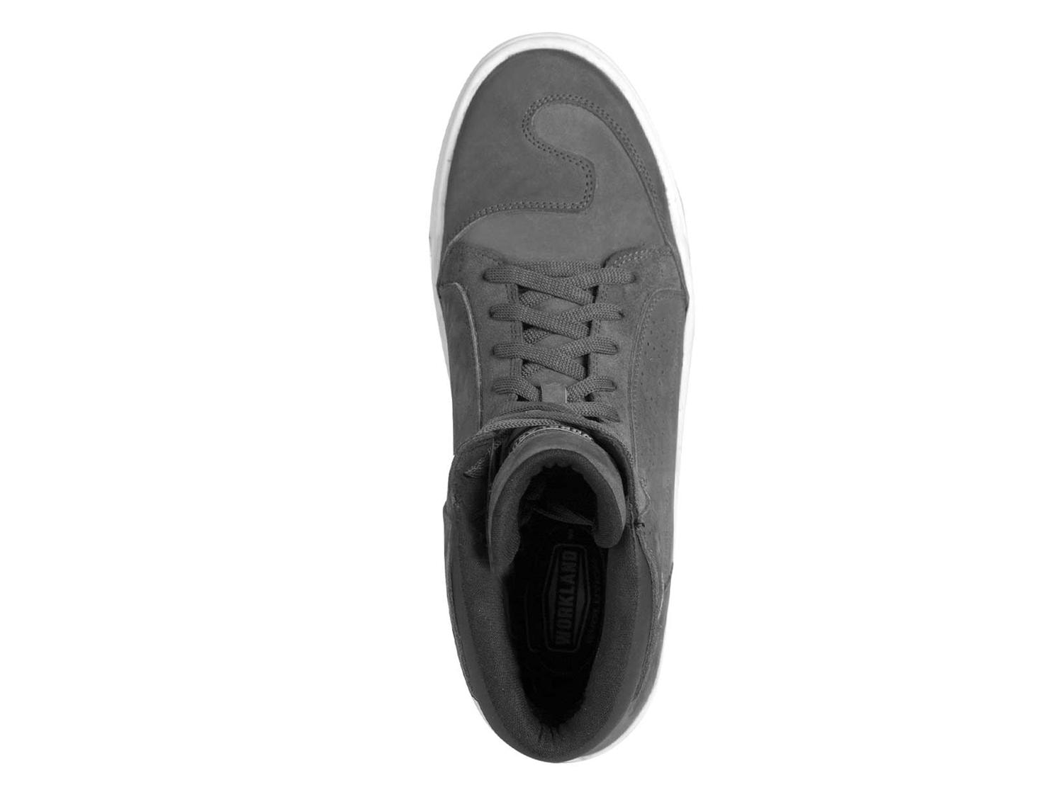 Botin tenis hombre motociclista biker bota WKL 80202 Gris — imagen 7