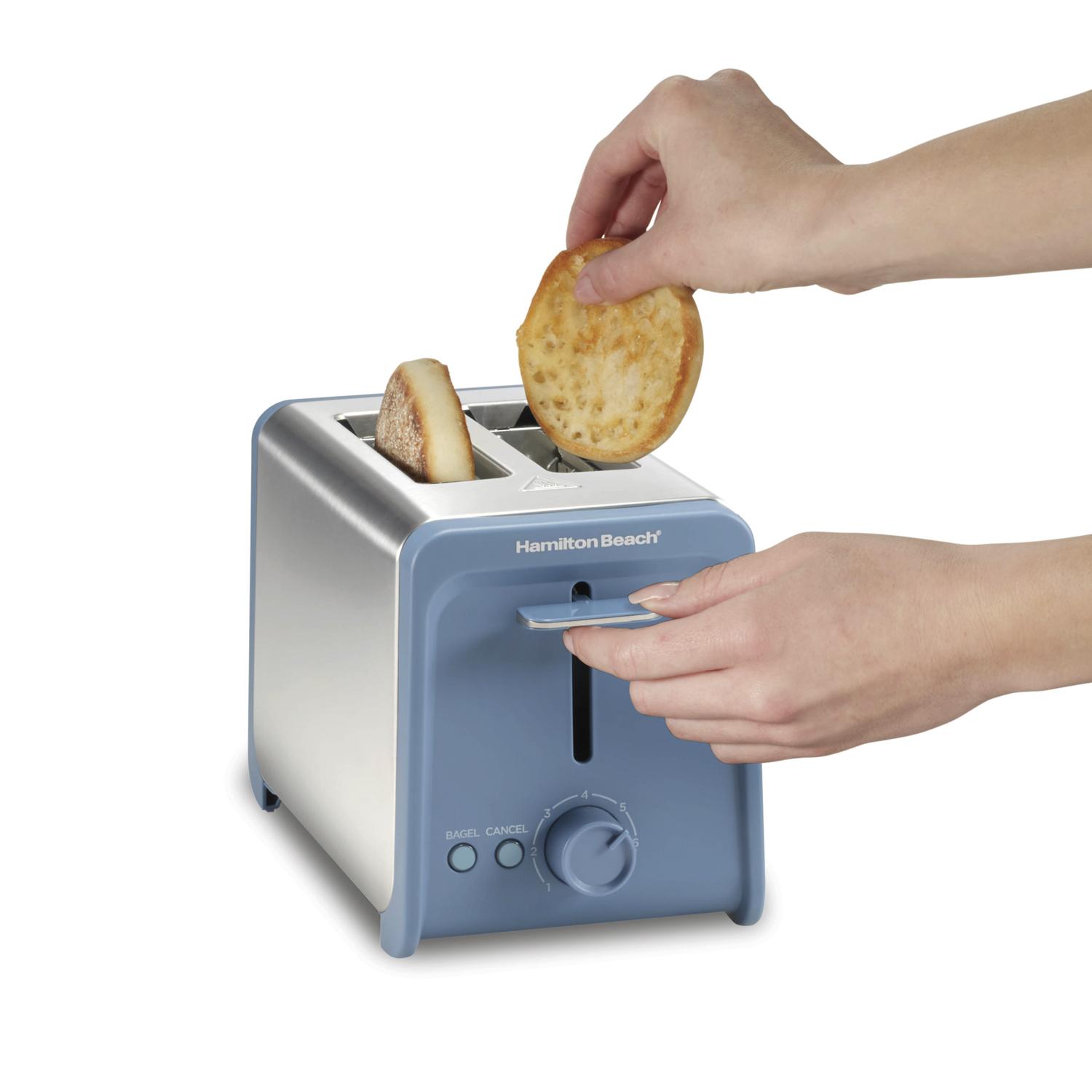 Tostador de Pan y Bagel Hamilton Beach 22977J 2 Rebanadas — imagen 6