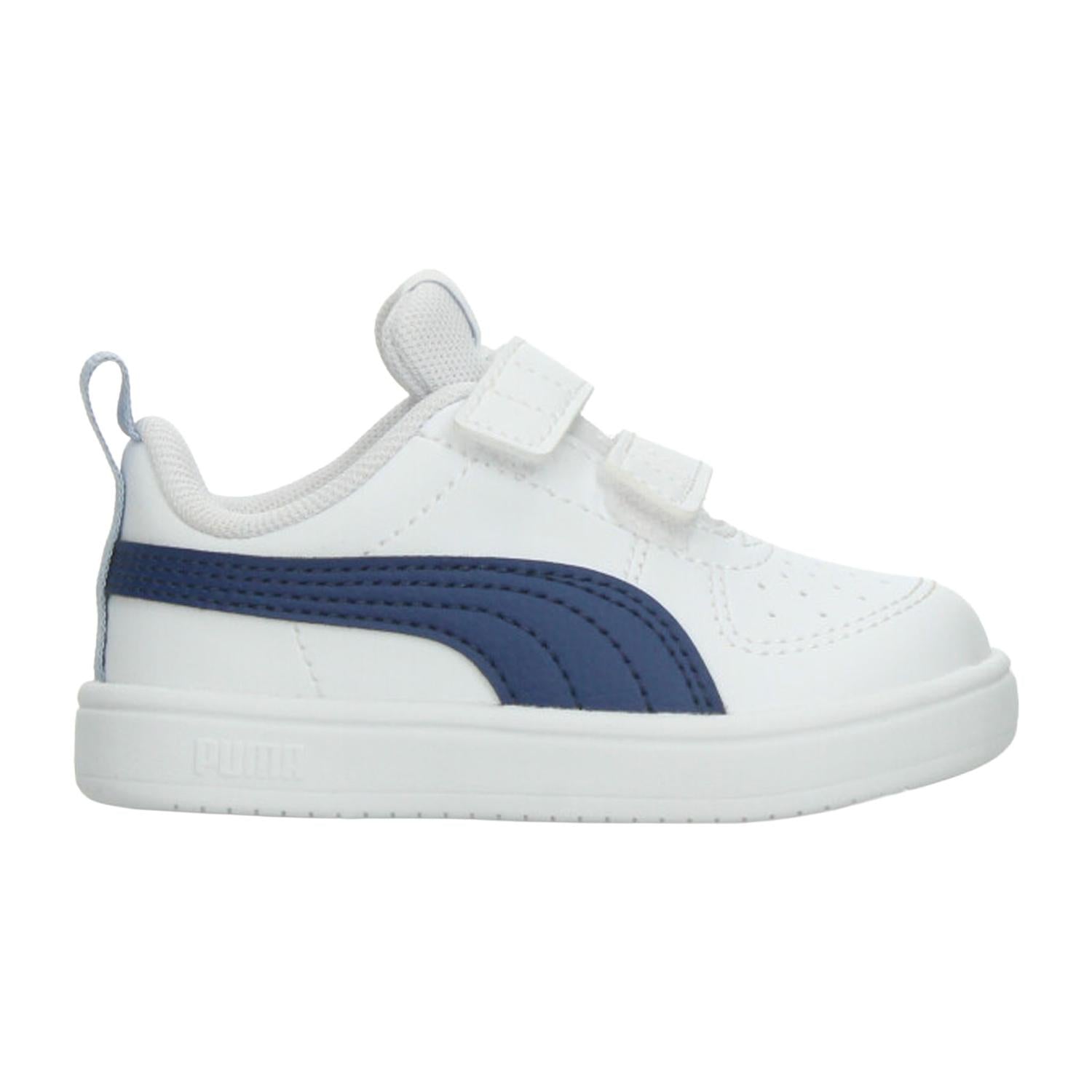 Tenis Niño Puma Rickie Blanco Casual Infantil T11-16 — imagen 2