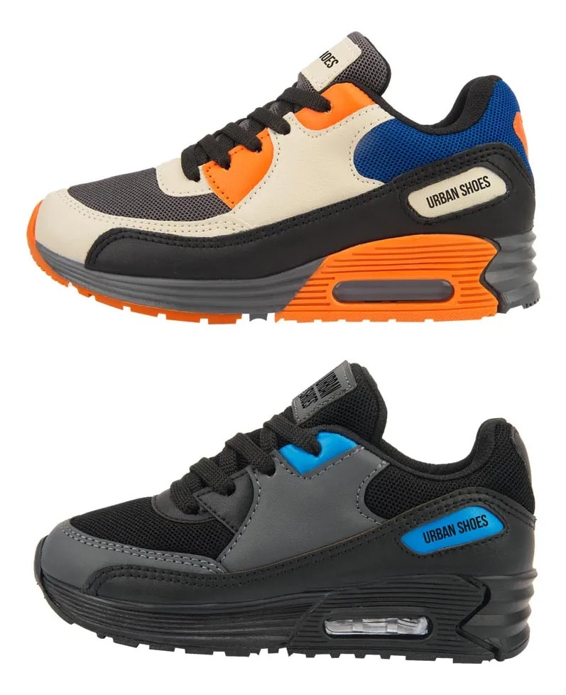 Tenis Urban Shoes Niño Urbano Casual Kit 2 Pares 1297712 — imagen 11