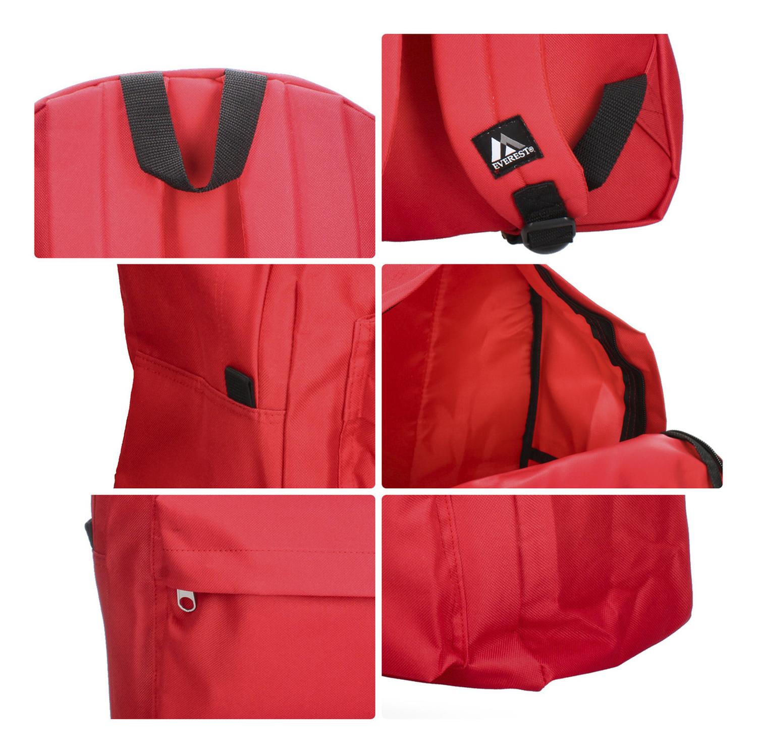 Mochila Everest Rojo Juvenil Casual — imagen 9