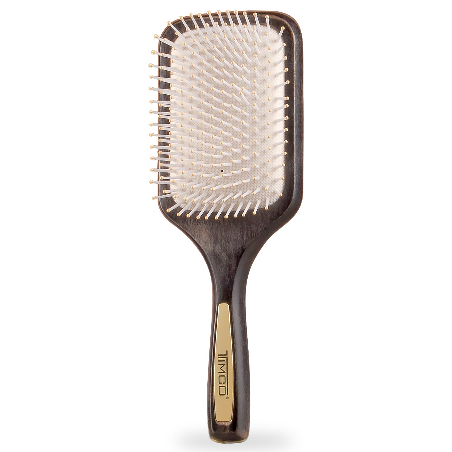 Cepillo de Cabello Acolchado Tipo Puercoespin Paleta Mango de Madera Timco CWB1005 — imagen 2