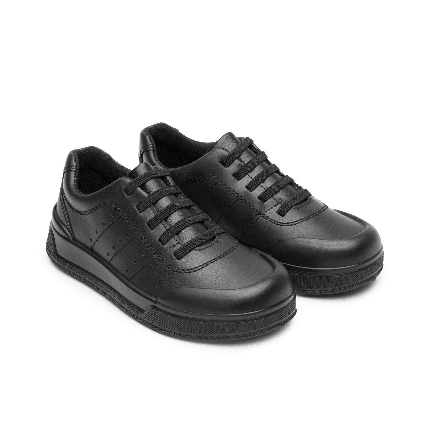 Zapato Flexi Niño Negro Escolar Cintas Infantil T17-22 — imagen 6