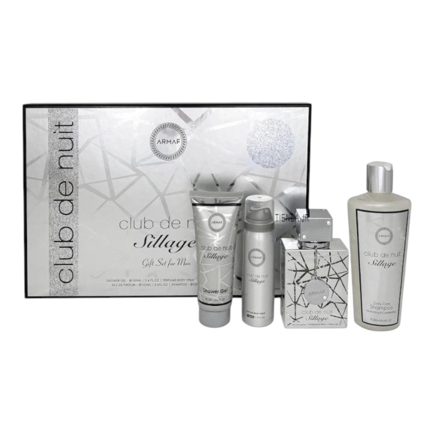 ARMAF CLUB DE NUIT SILLAGE GIFT SET FOR MEN 4 PIEZAS — imagen 3