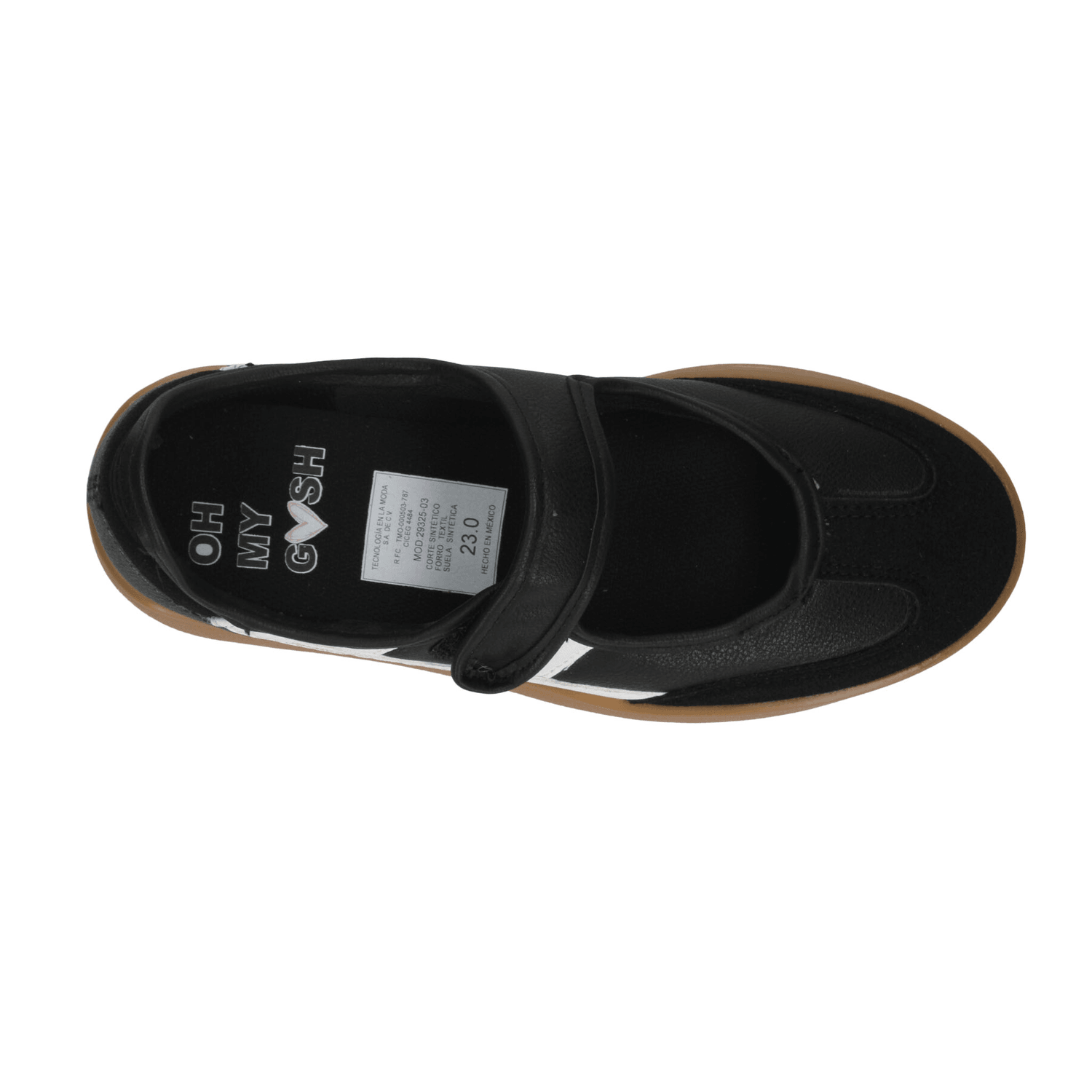 Tenis Gosh Dama Negro Casual Mary Jane Mujer — imagen 9
