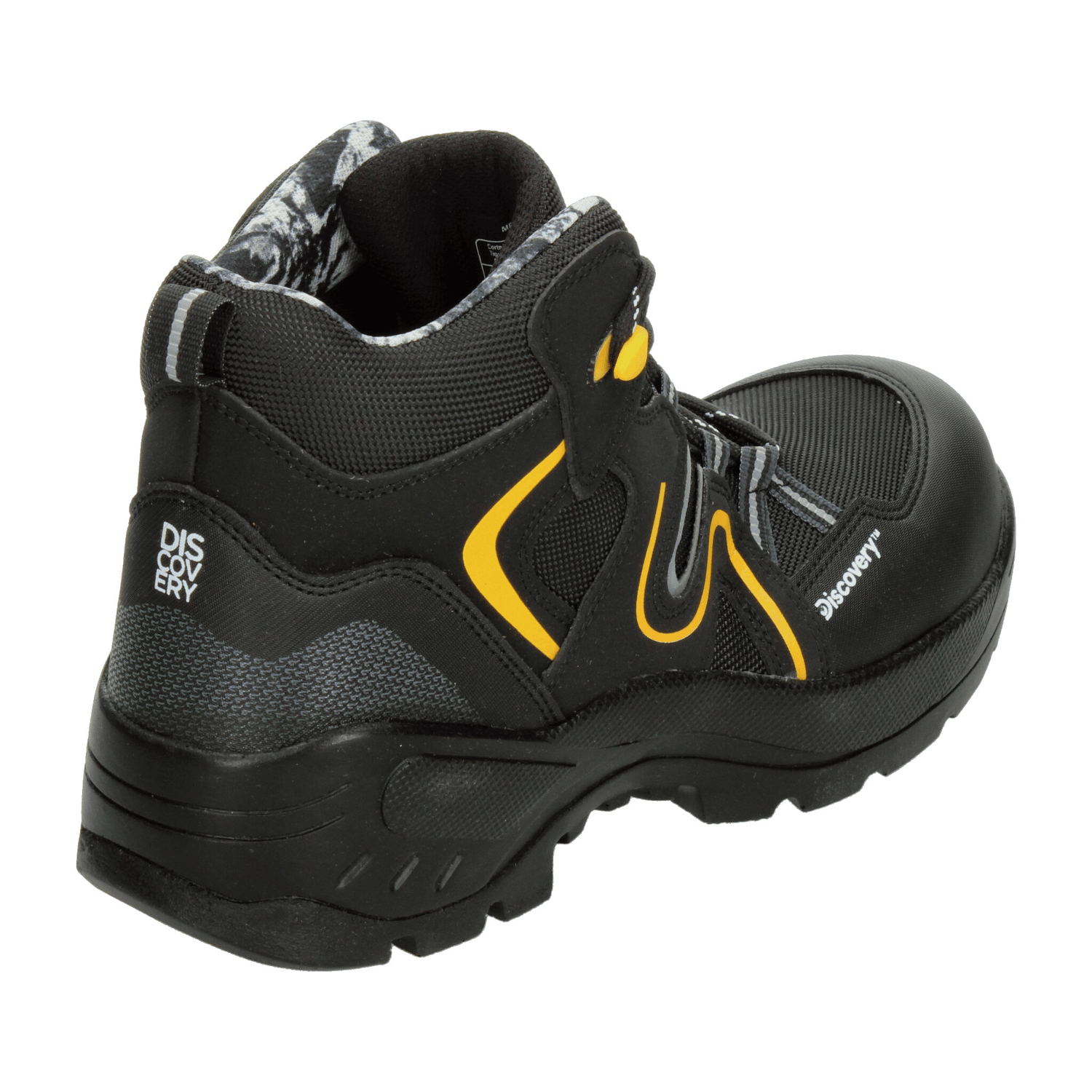 Bota Industrial Discovery Hombre Industrial Negro Caballero — imagen 3