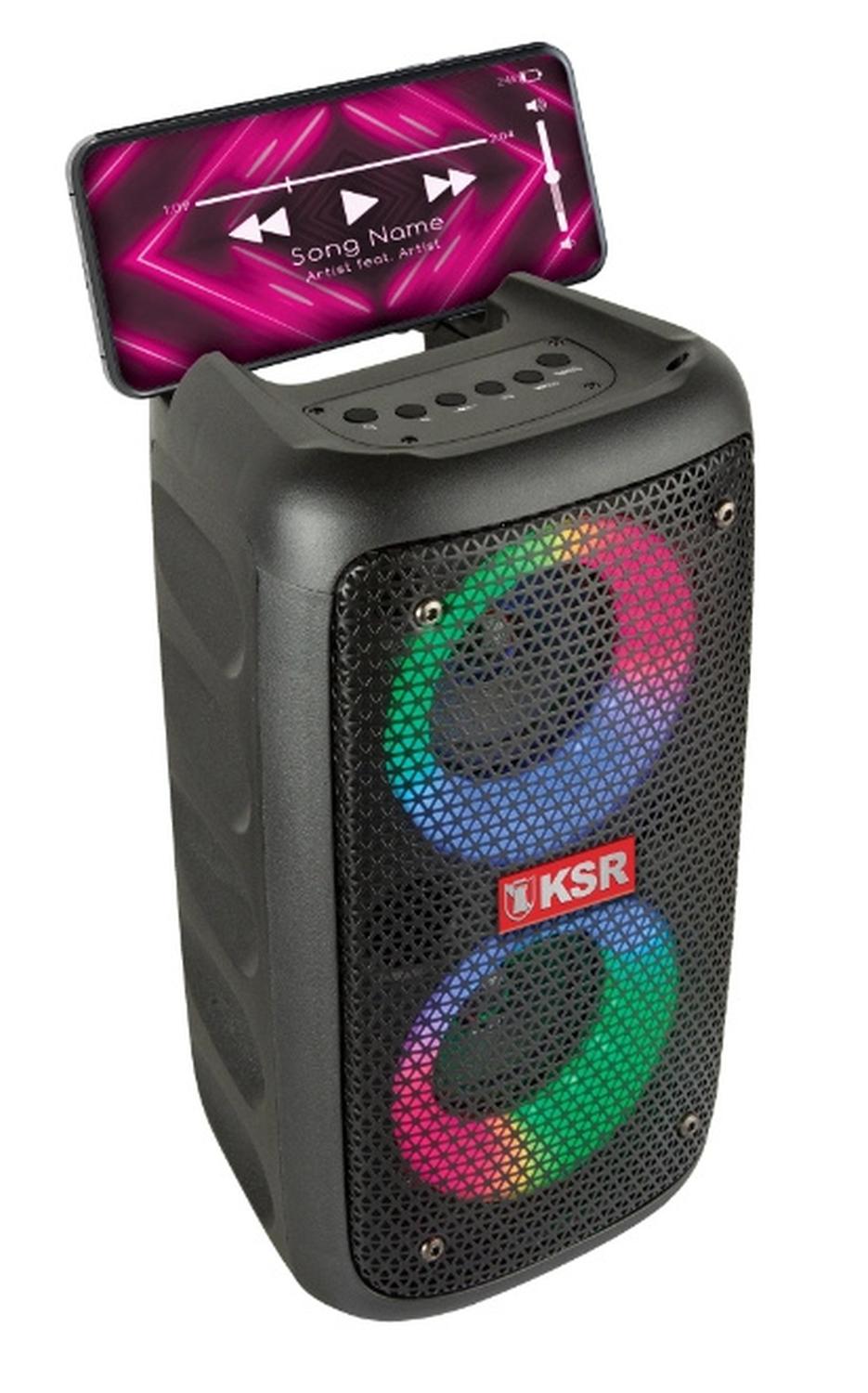 BAFLE KSR KSW-5003 BLUETOOH INALAMBRICO 10W RMS NEGRO — imagen 3