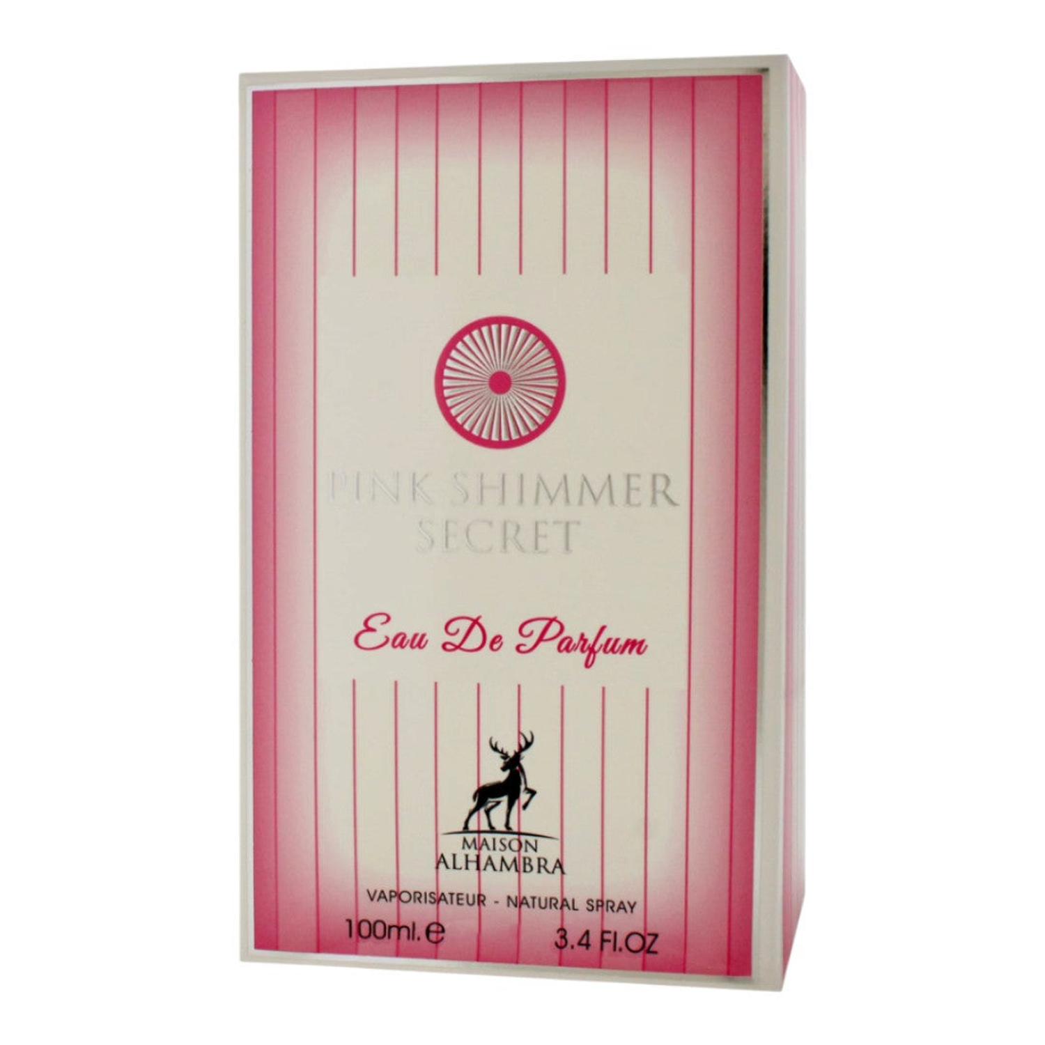 MAISON ALHAMBRA PINK SHIMER SECRET EDP 100 ML — imagen 2