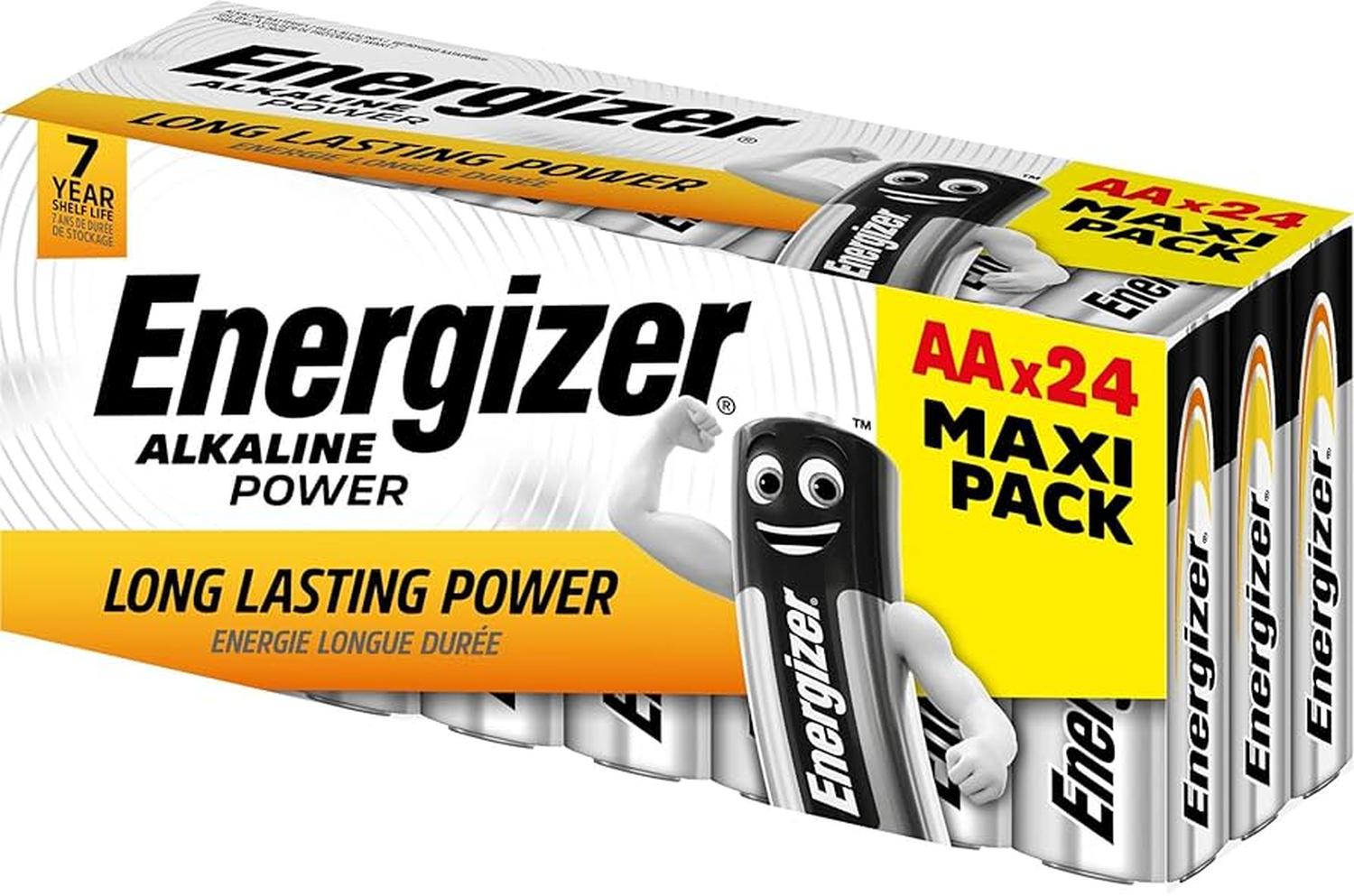 CAJA ENERGIZER ALCALINA INDUSTRIAL AA 24 UNIDADES 1.5V — imagen 2