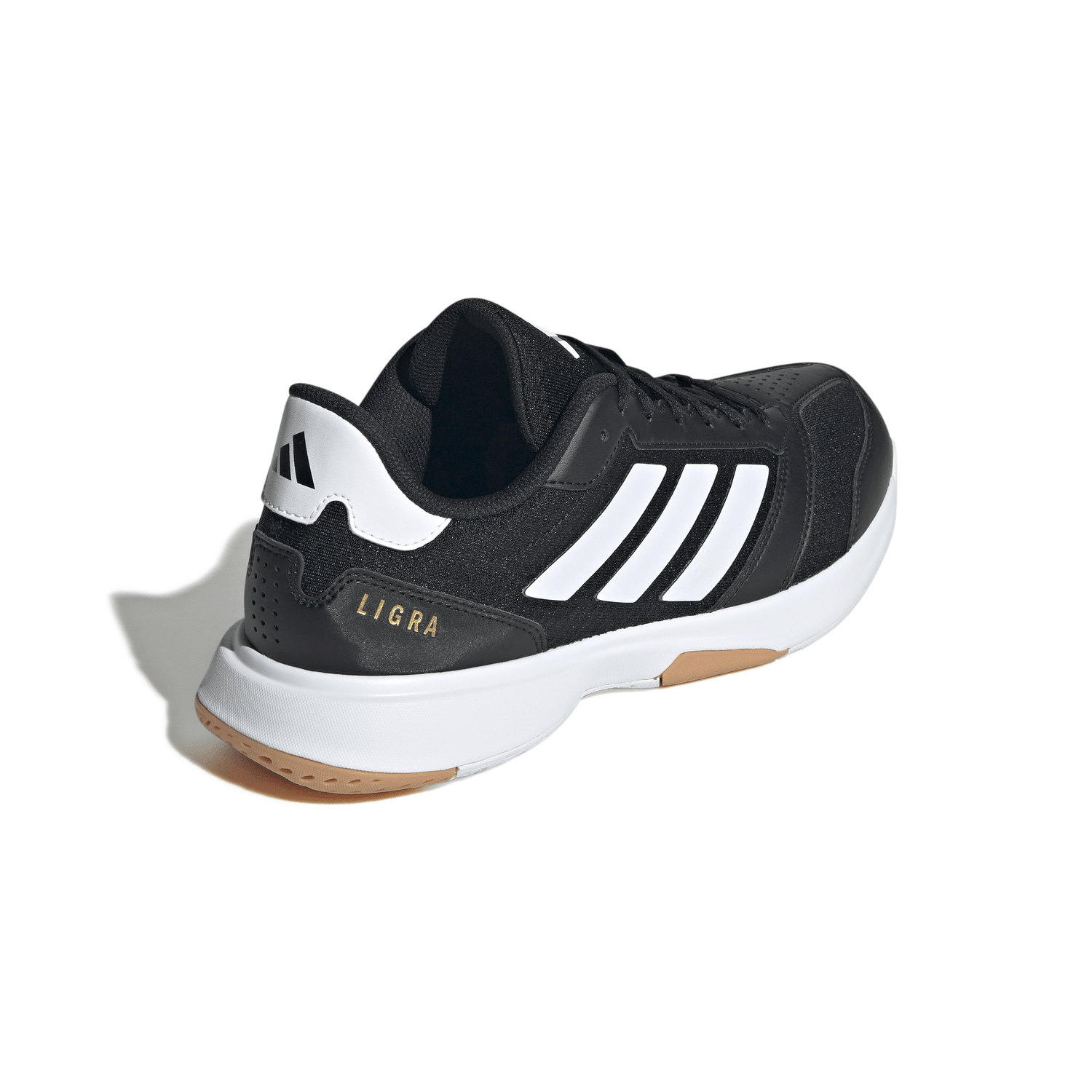 Tenis Adidas Ligra 8 Hombre Deportivo Negro Caballero — imagen 3