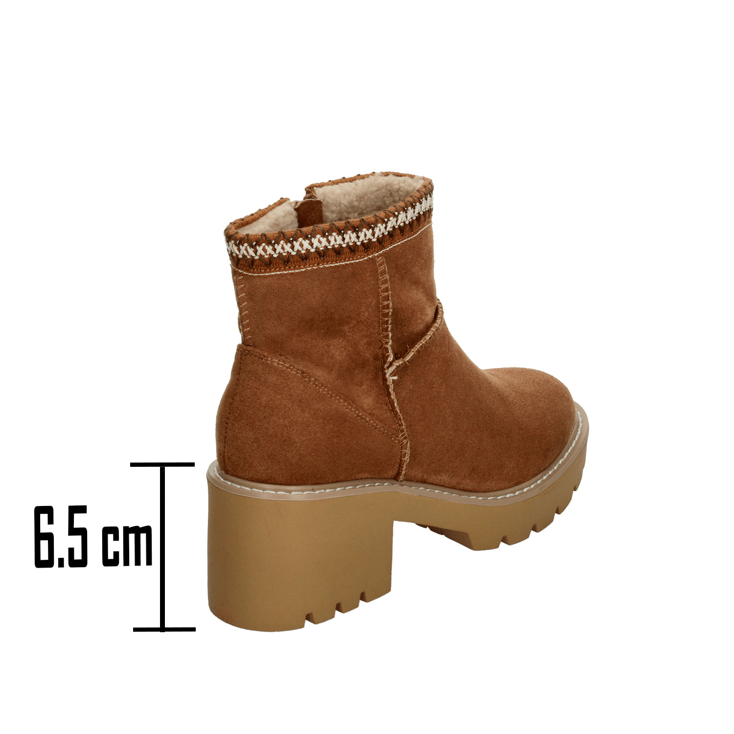 Botín Dama Hispana Café Casual Mujer — imagen 4