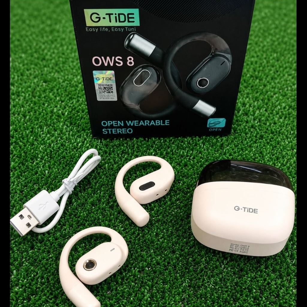 BOCINA SANAG M15 (BEIGE) + AUDÍFONOS G-TIDE OWS 8 (BEIGE) + SMARTWATCH FILWANS GTS MINI (DORADO) — imagen 7