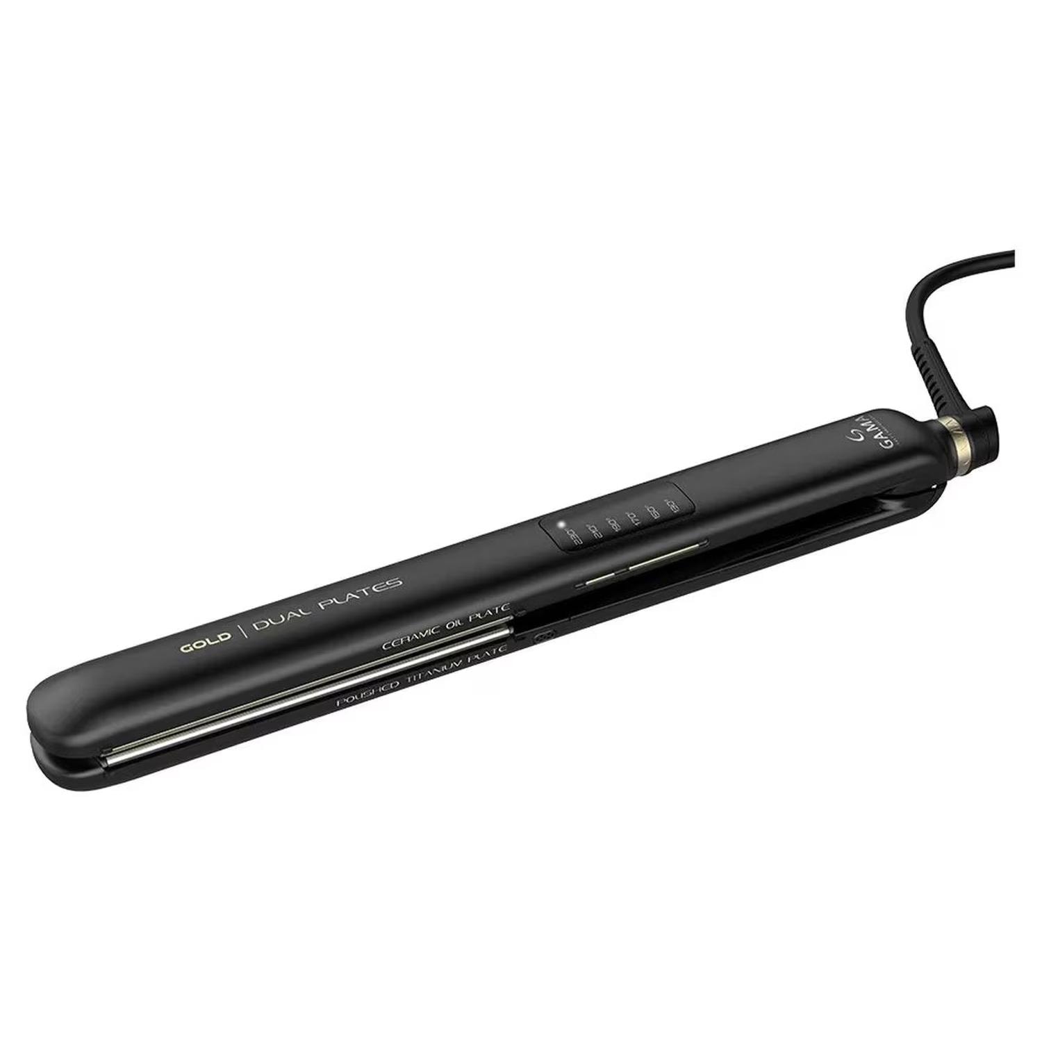 Plancha Alaciadora de Cabello CP14 LED Gold BVT GAMA Italy — imagen 4
