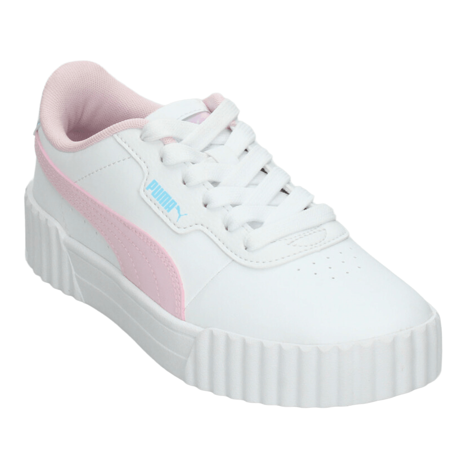 Tenis Puma Carina 3.0 Niña Casual Rosa Infantil T22-26 — imagen 4
