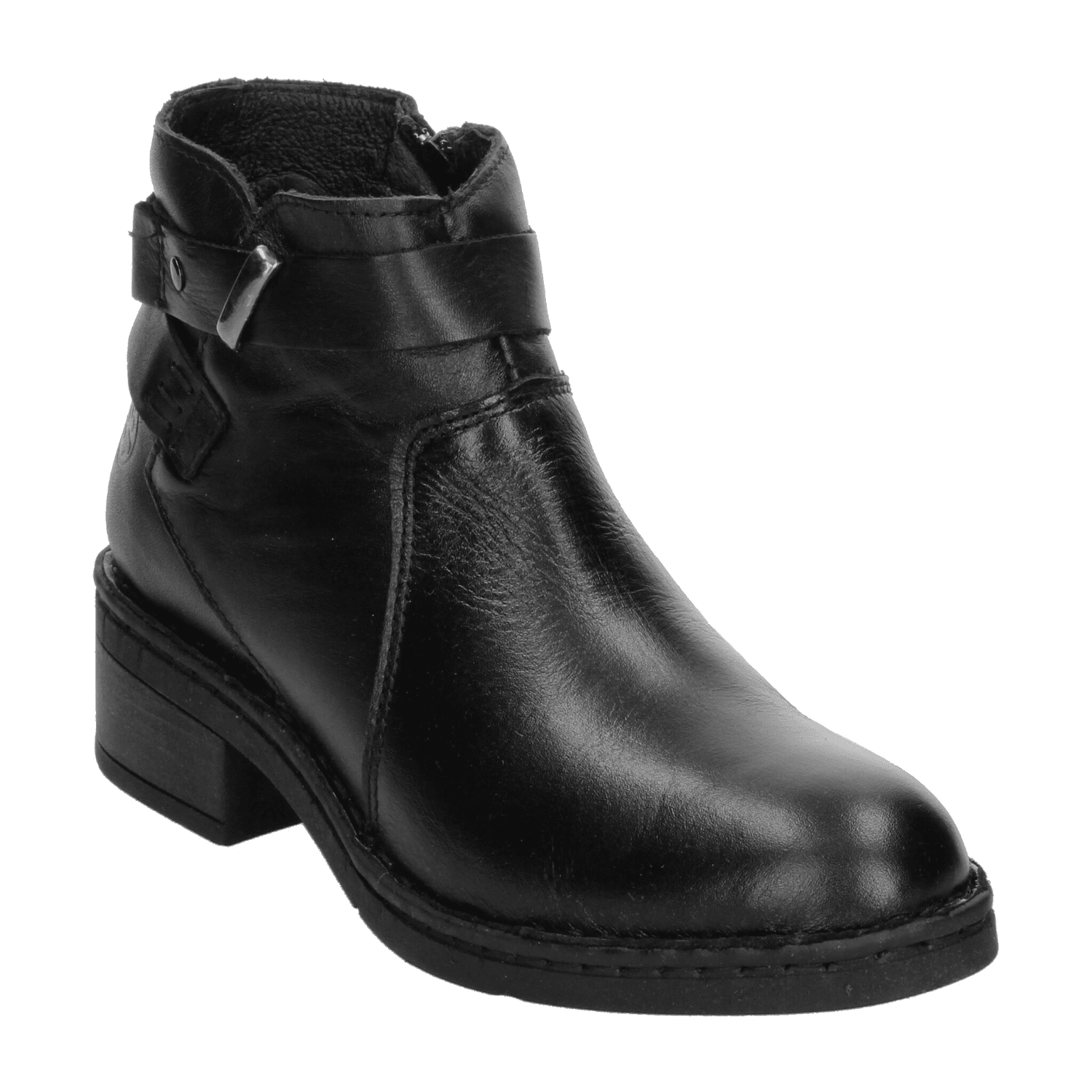 Botín Lobo Solo Dama Negro Casual Para Mujer — imagen 5