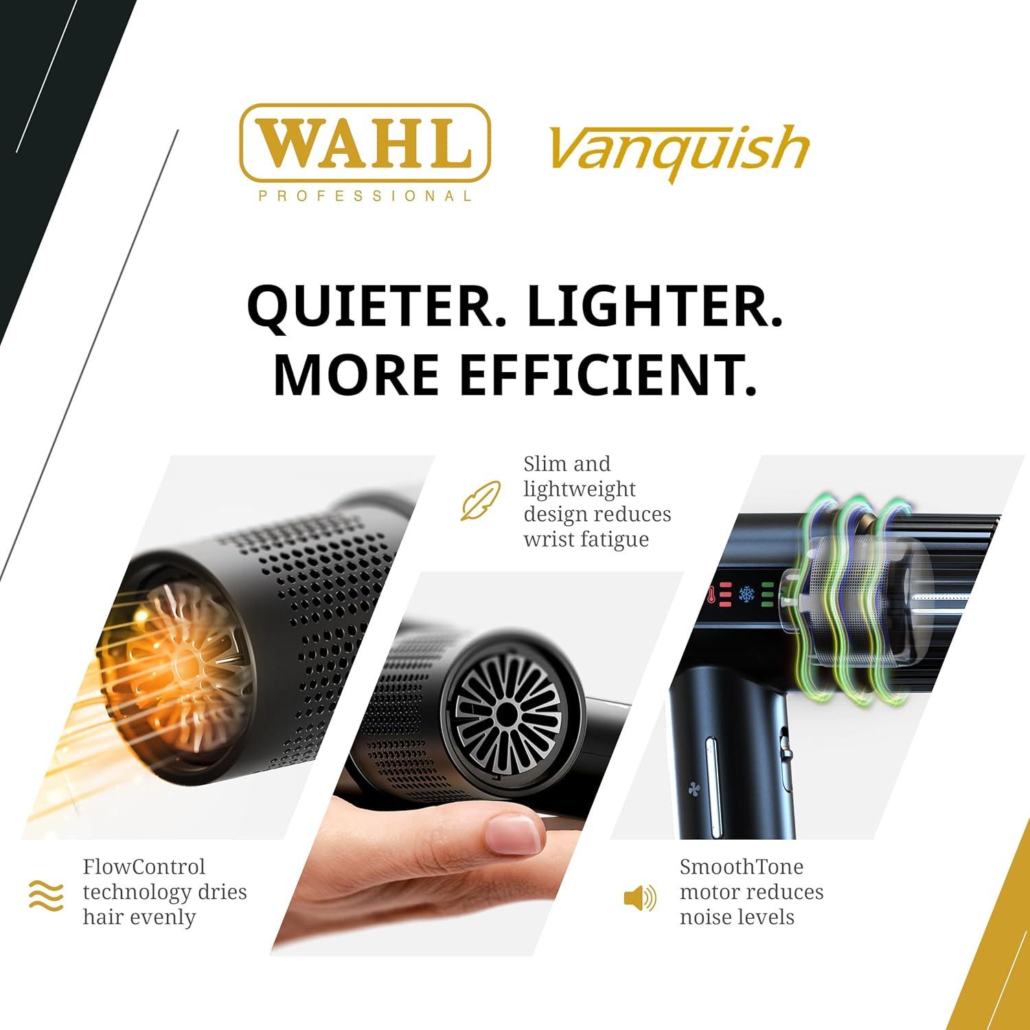 SECADORA PELO PROFESIONAL WAHL MOTOR DIGITAL 1600 W 3 VEL — imagen 2