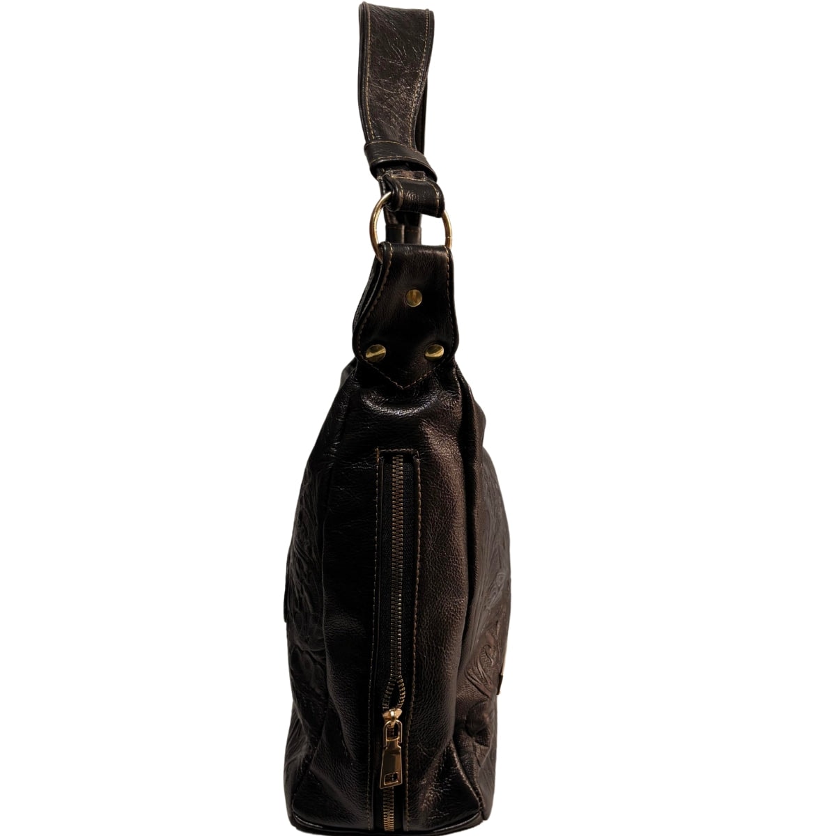 Bolsa De Piel Original Suave Grande Para Mujer Jf72 — imagen 7