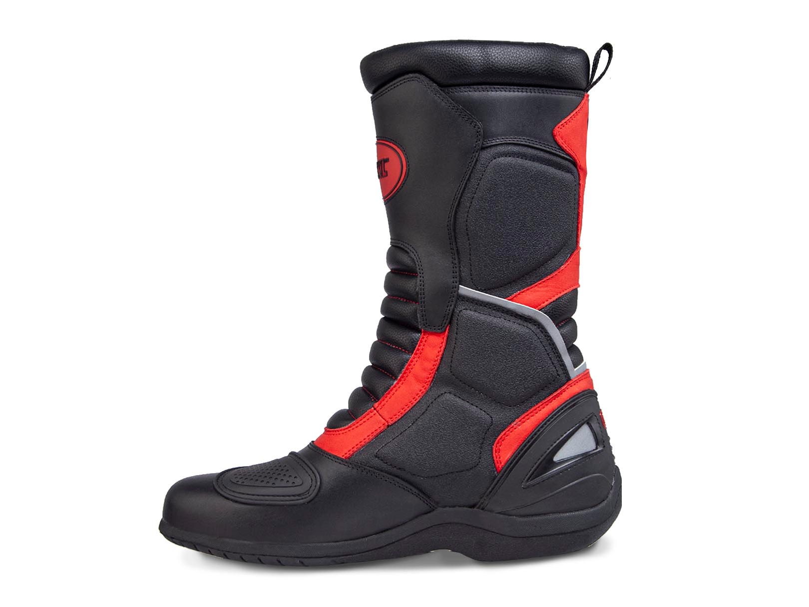 Botas Biker Hombre Doble proposito Moto Workland 009 Rojo — imagen 10