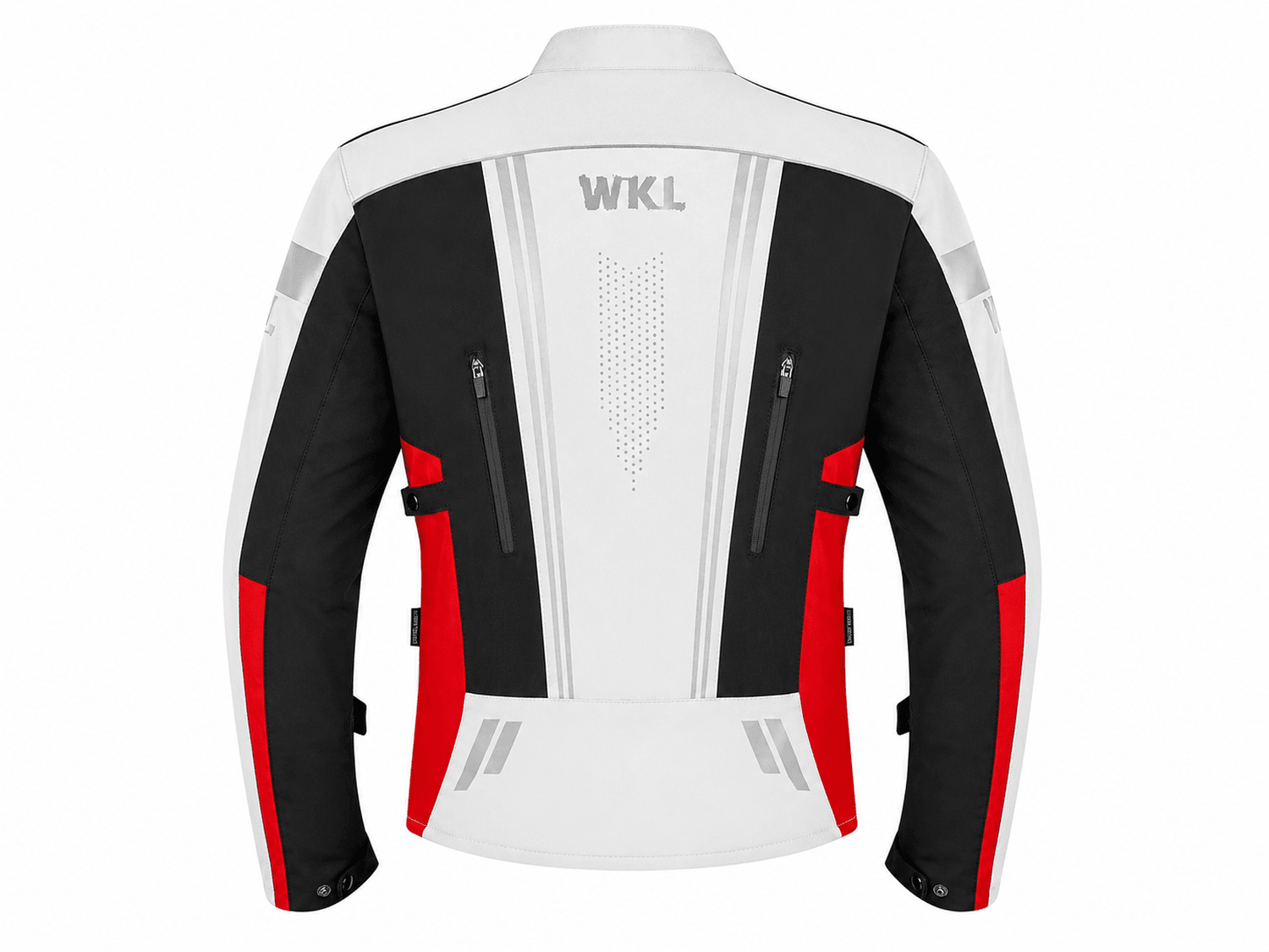 Chamarra Moto Hombre Impermeable Biker Protecciones Wkl PR — imagen 2