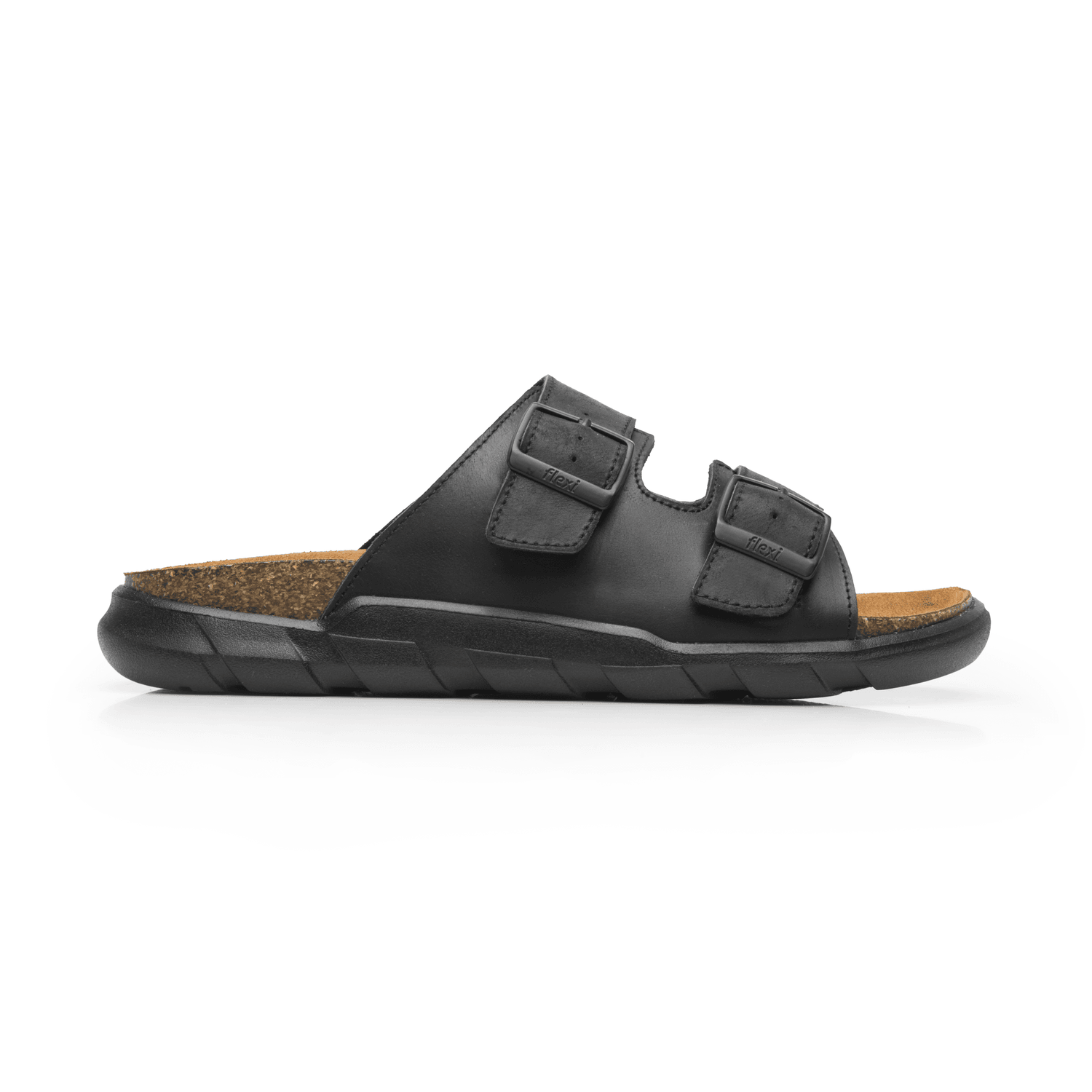 Sandalias Flexi Hombre Casual Negro Caballero — imagen 1