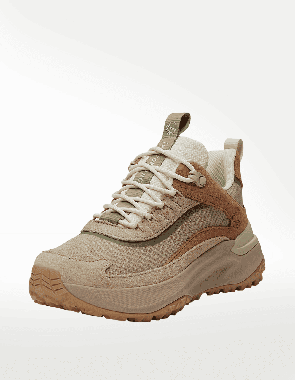 Tenis Timberland Low Lace Up Waterproof Beige - Mujer — imagen 4