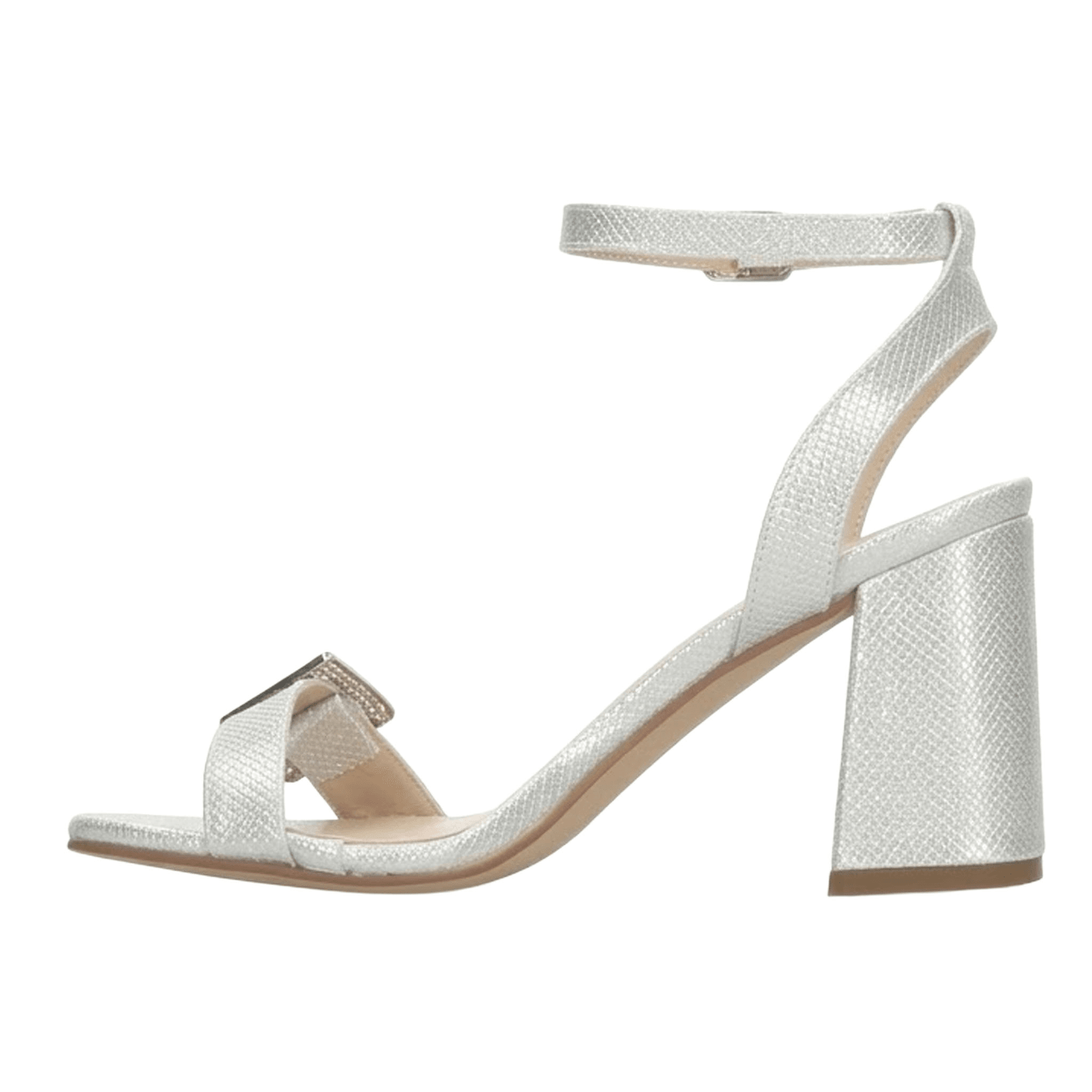 Zapatilla Dama Lady Paulina Plateada Fiesta Mujer — imagen 6