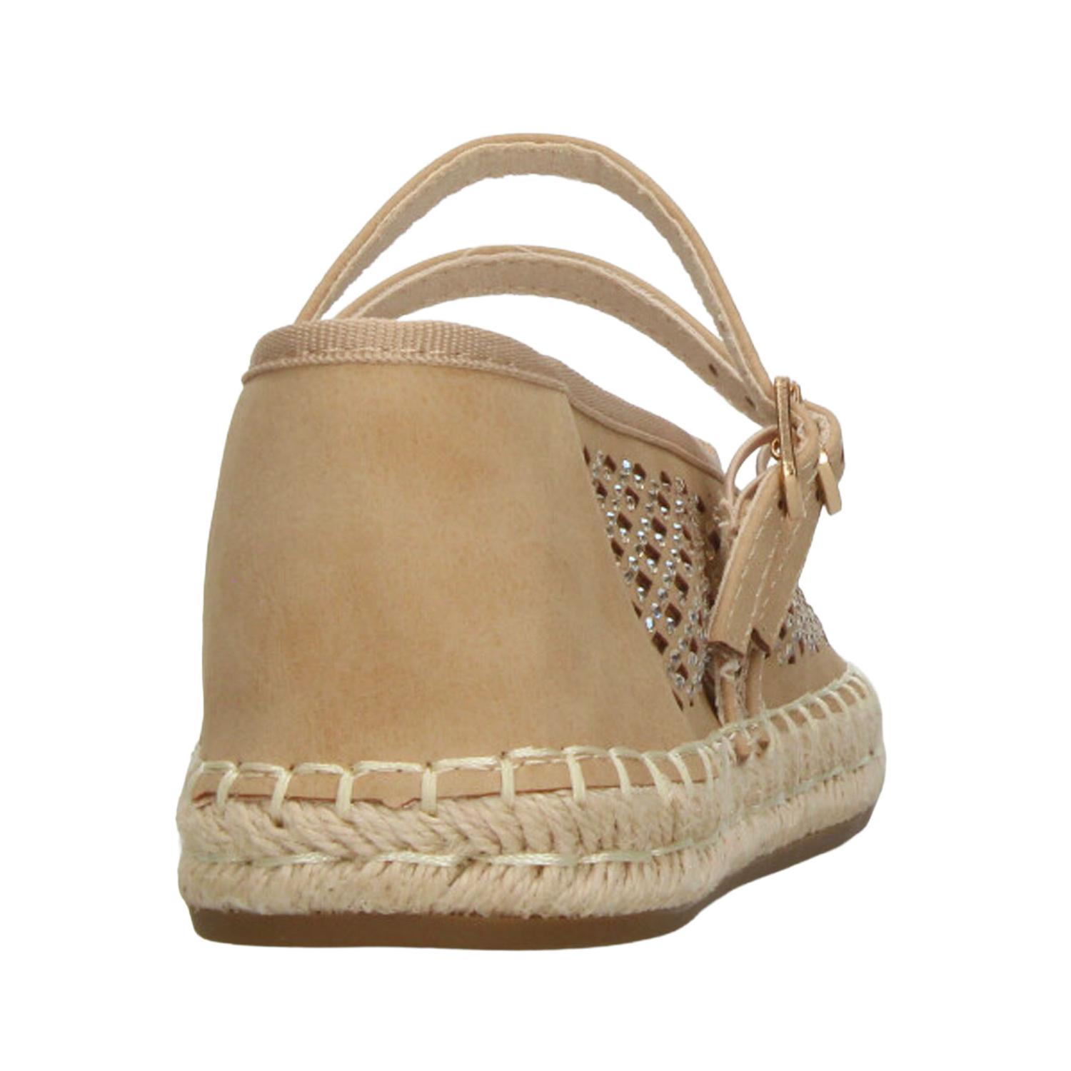 Zapato Efe Dama Casual Hebilla Doble Cómodo Moda Beige Mujer — imagen 7