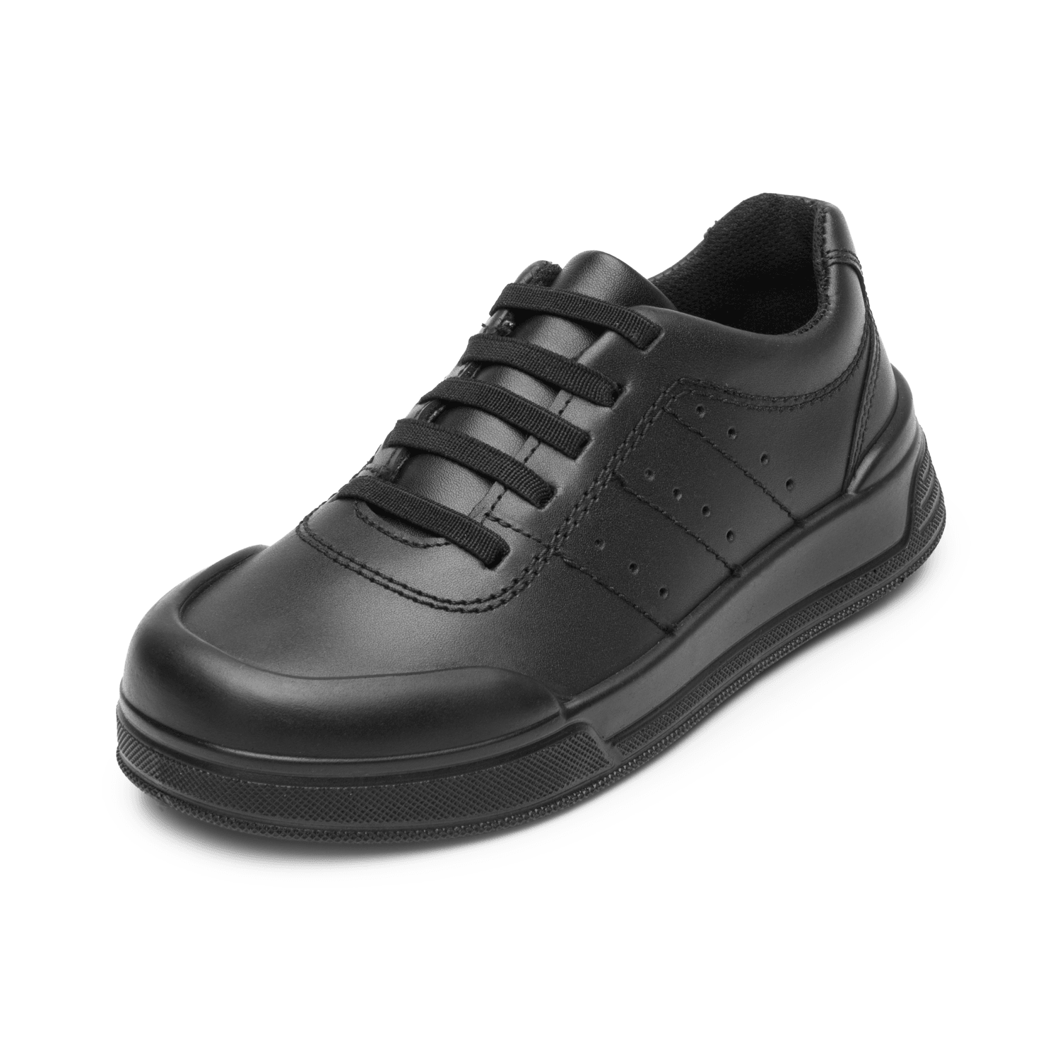 Zapato Flexi Niño Negro Escolar Cintas Infantil T17-22 — imagen 4