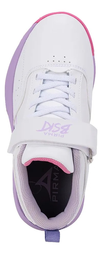 Tenis Escolar Pirma Niña Basketball Liso 1340118 — imagen 9