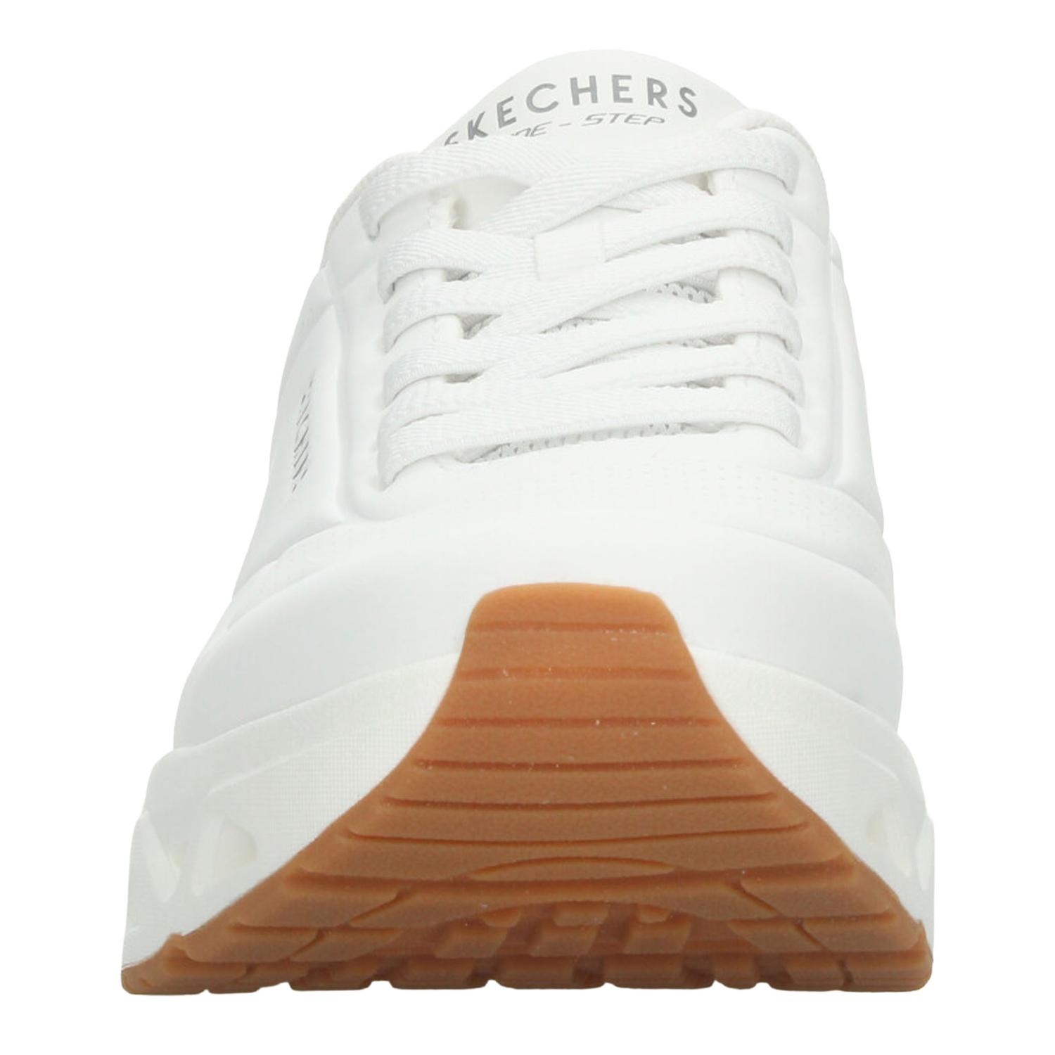 Tenis Skechers Uno Glide-Step Hombre Blanco Casual Para Caballero — imagen 7