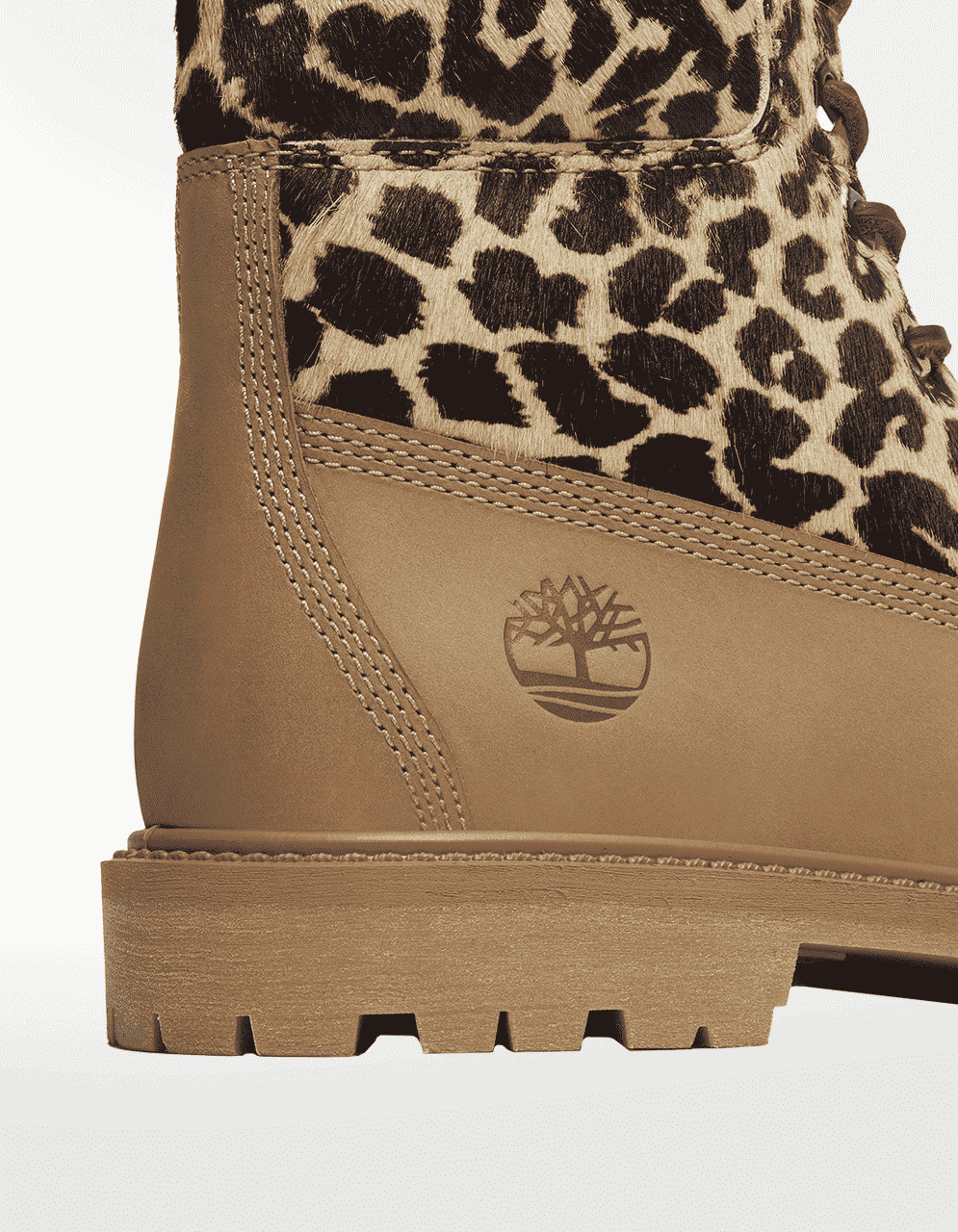 Tenis Timberland 6 Inch Lace Up Boot Beige - Mujer — imagen 4