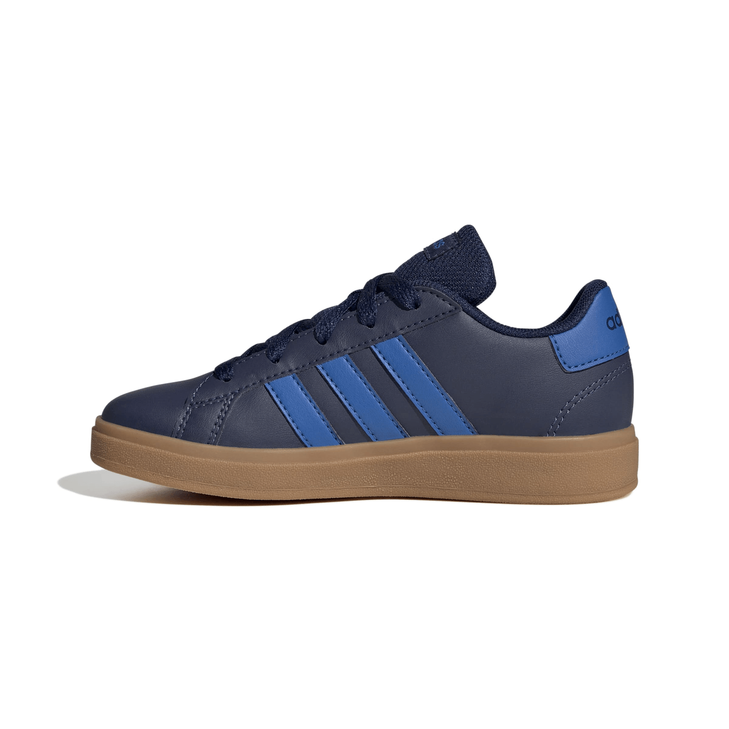 Tenis Adidas Grand Court 2.0 Niño Azul Casual Hombre Jr. T22-26 — imagen 5