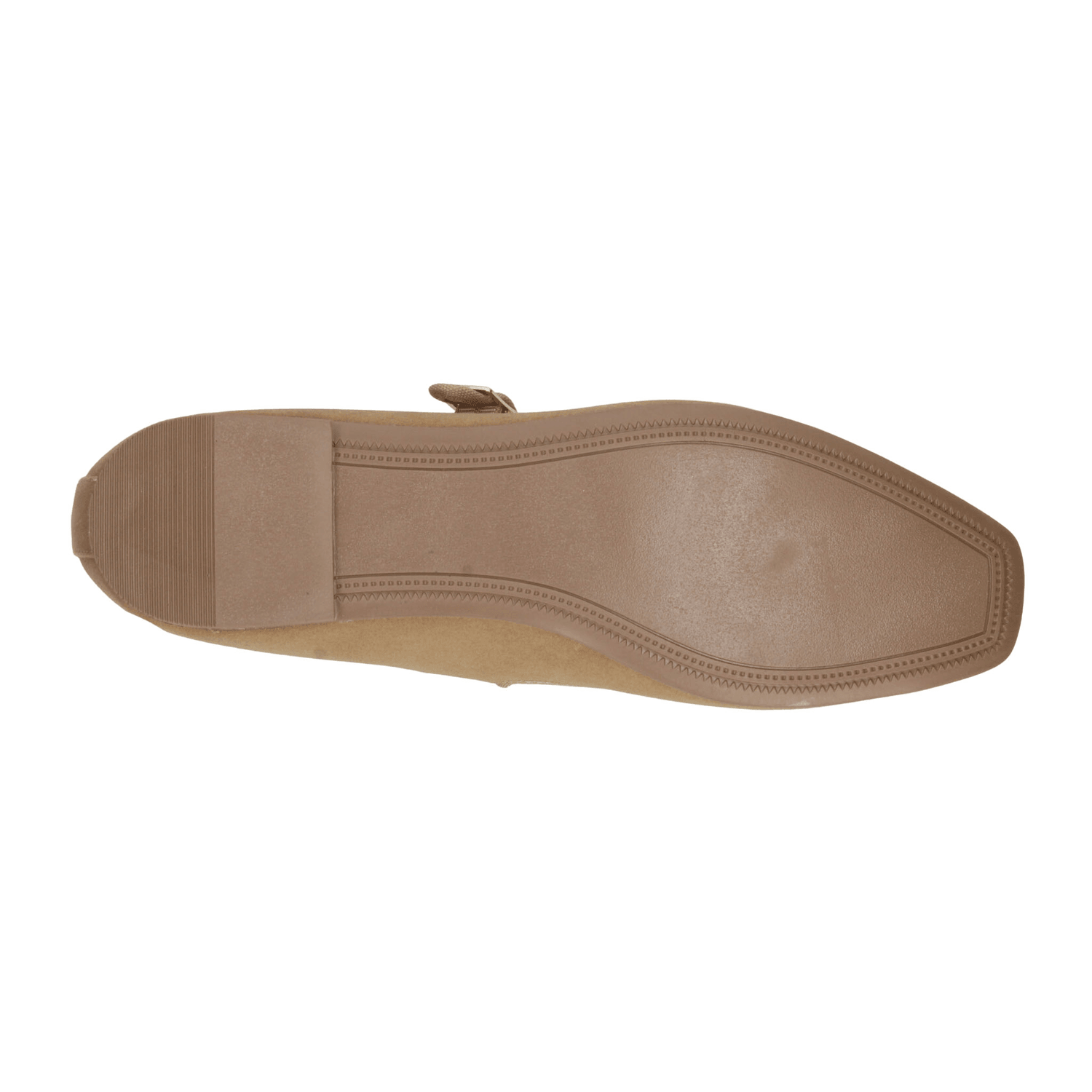 Flats Paulina Mary Jane Dama Camel Café Casual Gamuza Mujer — imagen 10