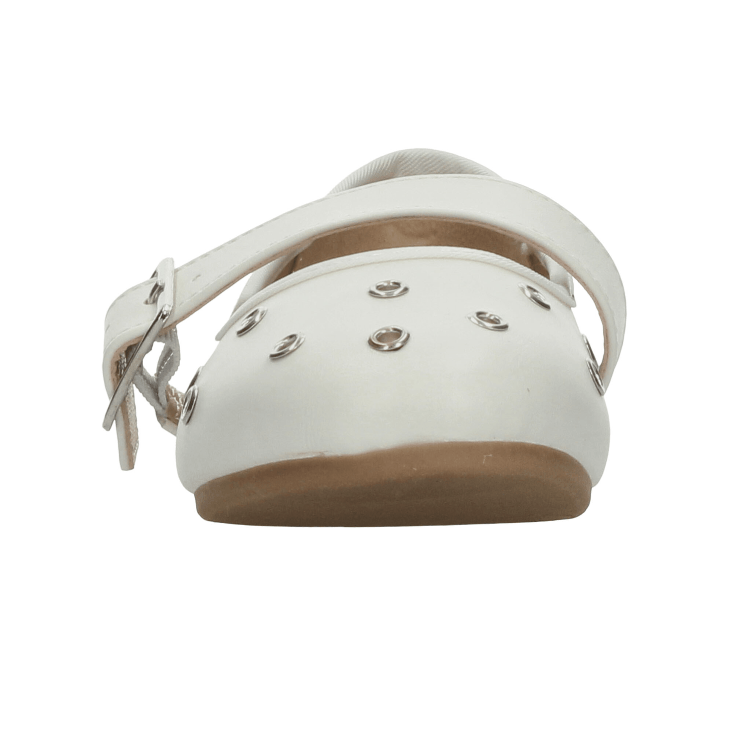Zapato Coqueta Niña Casual Hebilla Blanco Infantil T18-24 — imagen 6
